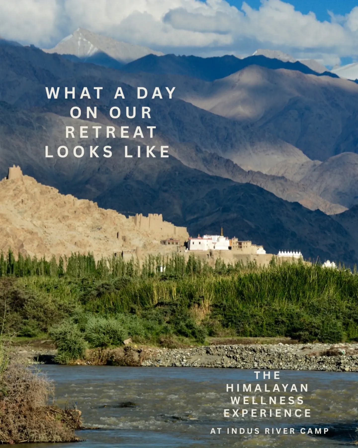 We were fully booked, but two spaces have unexpectedly become available.
So we wanted to share a glimpse of what life on retreat in Ladakh feels like. 🪷
The truth is, photos can never fully capture the beauty, stillness and spirit of this place. But we hope this gives you a sense of what's waiting for you—a chance to slow down, reconnect and gently return to yourself.
We are two experienced practitioners and friends here to welcome you on this epic journey. We will be there to guide morning and evening practices. Our own practice is ever evolving and we can't wait to share with you what's in our hearts.
You'll be staying at the beautiful @indusrivercamp with luxury riverside accommodation, three nourishing meals each day, guided visits to local monasteries, stargazing, mantra, meditation, massage, deep rest, wonderful company and endless fresh mountain air.
If you've been feeling the call, perhaps this is your sign.
Only 2 spaces remain.
Link in bio, or send us a message—we'd love to chat.
🧡🧡🧡