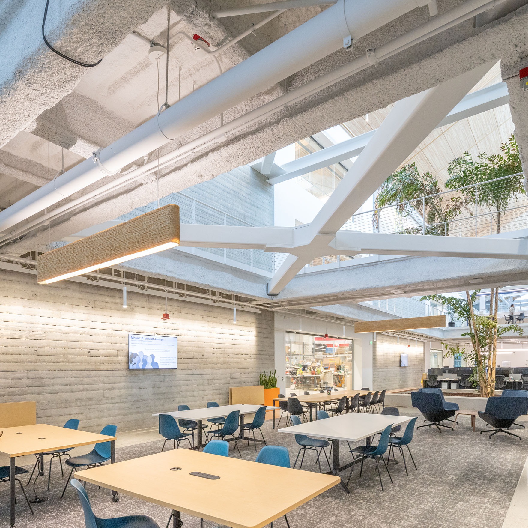 Offices like this make Mondays something to look forward to.
@dprconstruction's Silicon Valley Headquarters was designed to bring craft labor, prefabrication teams, and office staff together under one roof, creating an inclusive workplace that supports collaboration, learning, and innovation. Pivot partnered with @smithgroup to furnish this light-filled, high-performance environment with primarily @millerknoll solutions that complement the architecture’s industrial aesthetic and natural materials. The result: a workplace that’s as inspiring as it is functional.
Photo credit: Danny Sandler for DPR Construction
Read more at the link in our story/highlights.
