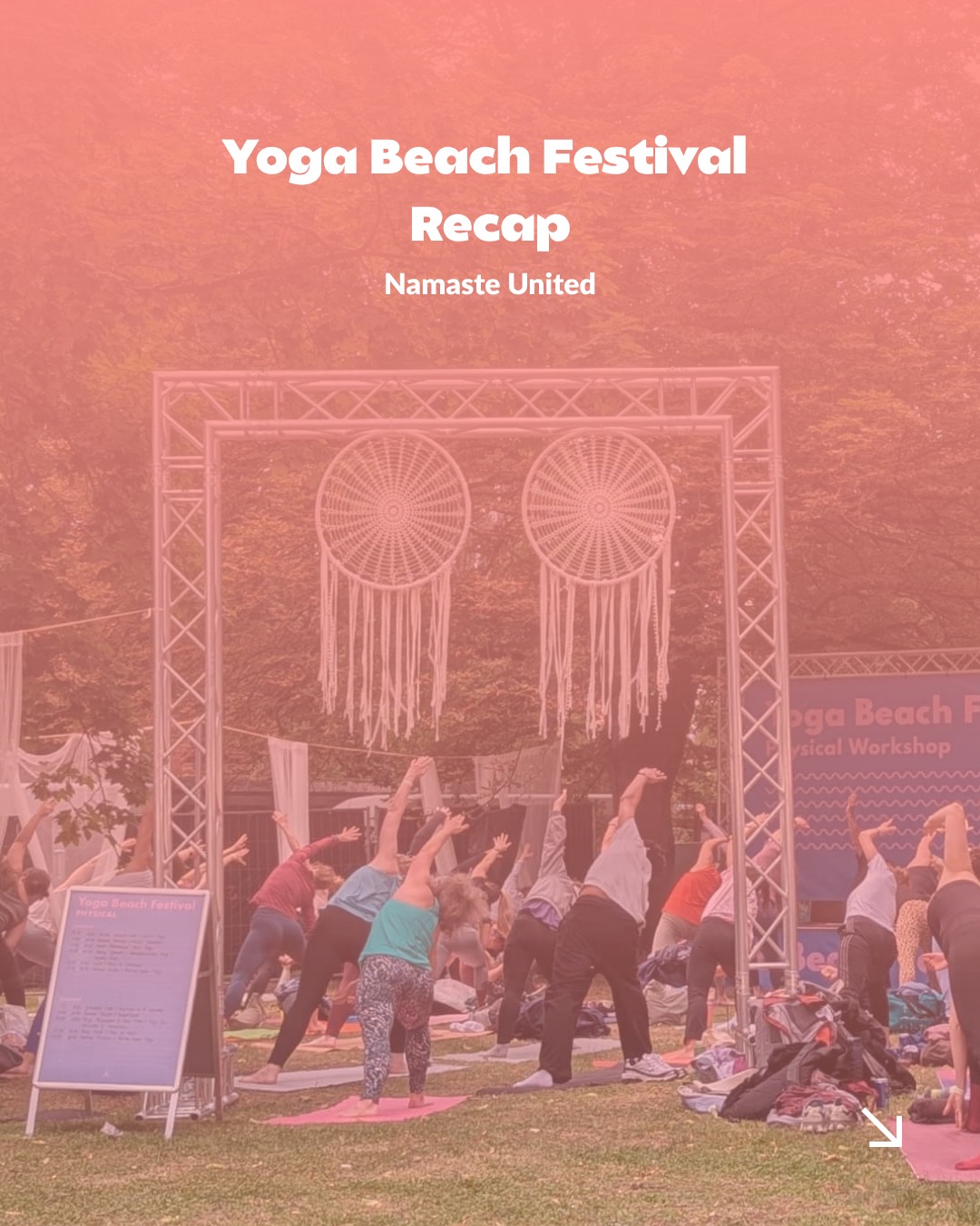 Ein Wochenende voller Bewegung, Begegnung und Gemeinschaft. 🌊🌿
Das Yoga Beach Festival von Namaste United hat gezeigt, wie kraftvoll Yoga sein kann, wenn Menschen zusammenkommen, Erfahrungen teilen und gemeinsam praktizieren.
Wir sind dankbar, Teil dieses besonderen Festivals gewesen zu sein – für inspirierende Begegnungen, intensive Praxis und viele Momente, die noch lange nachwirken.
Danke an alle, die mit uns auf der Matte waren. Wir freuen uns schon auf das nächste Mal. 🤍
#yogabeachfestival #namasteunited #yogacommunity #yogafestival #yogaberlin