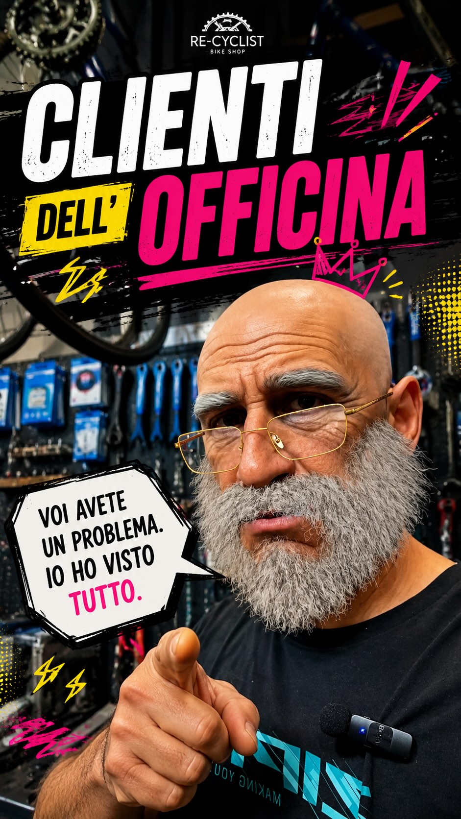 🔧 Clienti dell’officina: le frasi che sentiamo più spesso
“Ha iniziato a fare rumore dopo che l’ho lavata con l’idropulitrice.”
“Il cambio funziona bene… tranne quando cambio.”
“Non sono caduto, si è rotta da sola.”
“Basta una regolazione veloce, vero?”
“Su internet dicevano che era compatibile.”
“Non serve il preventivo, tanto sarà una sciocchezza.” 😅
Ogni giorno in officina è una nuova avventura. 🚴♂️😂
👇 Qual è la frase più assurda che hai detto o sentito in un’officina?
Scrivila nei commenti: promettiamo di non giudicare… troppo.
#officinabici #ciclismo #bikemechanic #roadbike #recyclistbikeshop