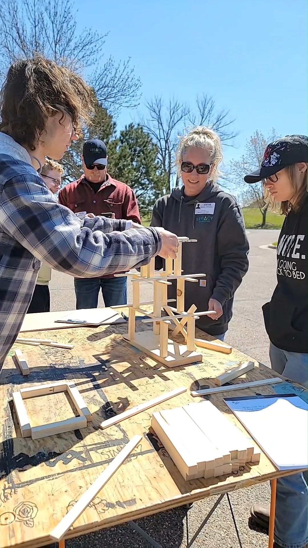 🏗️ A project we introduced this past school year was our Earthquake Simulator Challenge—and it was a hit!
Students worked in teams to design and build three-story towers, then put their creations to the ultimate test on our earthquake simulator. Would their designs stand strong or come crashing down?
The challenge sparked creativity, teamwork, and plenty of excitement as students tested, learned, and cheered each other on.
We're already looking forward to bringing this project back next year!