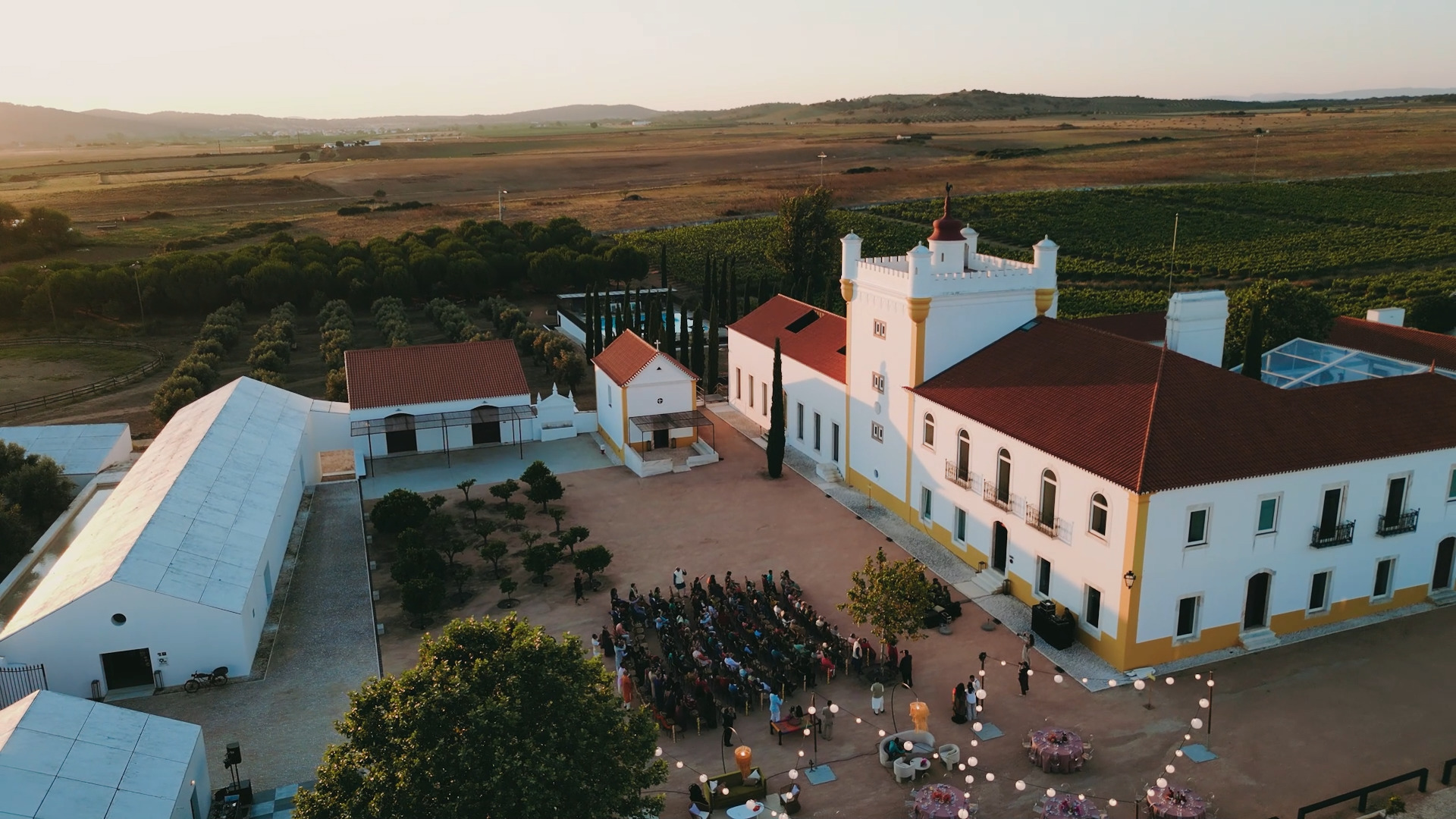 From Fado to Qawwali - watching the Portuguese guests embrace the bride's Indian customs, clothing and music, while the Indian guests reveled in the sounds and sights of the heart of the Alentejo, was really one of the highlights of this multicultural wedding.
When we meet each other with curiosity and respect, traditions that at first seem distant and juxtaposed, can only make our lives richer and fuller, and an event like this unforgettable!
Video | @andorinhafilms
Second Shooter | @luminous
Wedding Planning | @we_bypassagetoindiaportugal
Venue | @torredepalma
Catering | @torredepalma & @passagetoindia_lisbon_portugal
Design & Decor | @nomad.eventos
Sound & Light | @leds4dance
Flowers | @ohmariaflores
Photography | @momentocativo
Bride & Family Hair & Makeup Artist | @the_makeupservice @dawnartists @nickrartistry
Saree Draping | @sari_services
Sangeet musicians | @chandalikhanqawwal
Fado | @fadoaocentro
Stationery design | @inloveweddings
Mehndi | @sonamistry_mehandi
Guests Hair & MUA | @taniadesousahairstylist
Bride Sangeet outfit | @debyaniandco
Groom Sangeet outfit | @anitadongre
Bride | @ashagandhi
Groom | @ricardoepereira