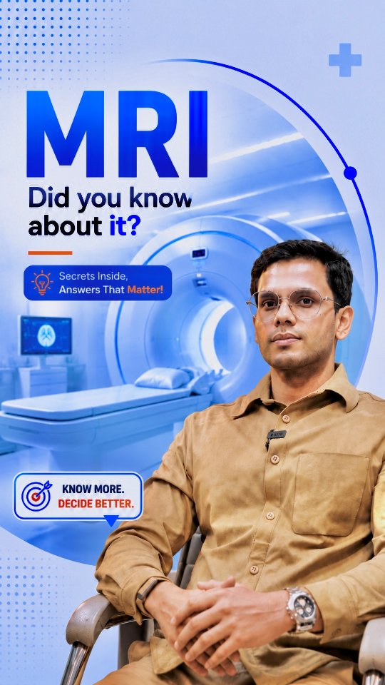 Did you know that an MRI (Magnetic Resonance Imaging) does not use harmful radiation? Unlike X-rays or CT scans, MRI uses powerful magnets and radio waves to create detailed images of the body's internal structures.
MRI is considered safe for most patients, including pregnant women (when advised by a doctor), and plays a vital role in diagnosing conditions affecting the brain, spine, joints, muscles, nerves, and internal organs with exceptional precision.
Watch as our expert explains why MRI is one of the safest and most advanced diagnostic tools available today.
👨⚕️ Our Expert Team • Dr. Sudhir Neral – Director, M.D. Radiology
• Dr. Arjun Neral – M.D. Radiology
• Dr. Abhishek Neral – M.D. Radiology
• Dr. Yash Jain – MBBS, M.D. Nuclear Medicine
📍 Visit Us:
Ground Floor, 12 Milestone, Wardha Road, Near Big Bazaar, Lokmat Square, Ramdaspeth, Nagpur, Maharashtra – 440010
📞 Appointments & Enquiries:
☎️ +91 98819 00570
☎️ +91 95525 51761
Your health deserves accurate answers. Choose advanced diagnostics you can trust at Galaxy Vidarbha Diagnostics.
#MRIScan #GalaxyVidarbhaDiagnostics #DiagnosticImaging