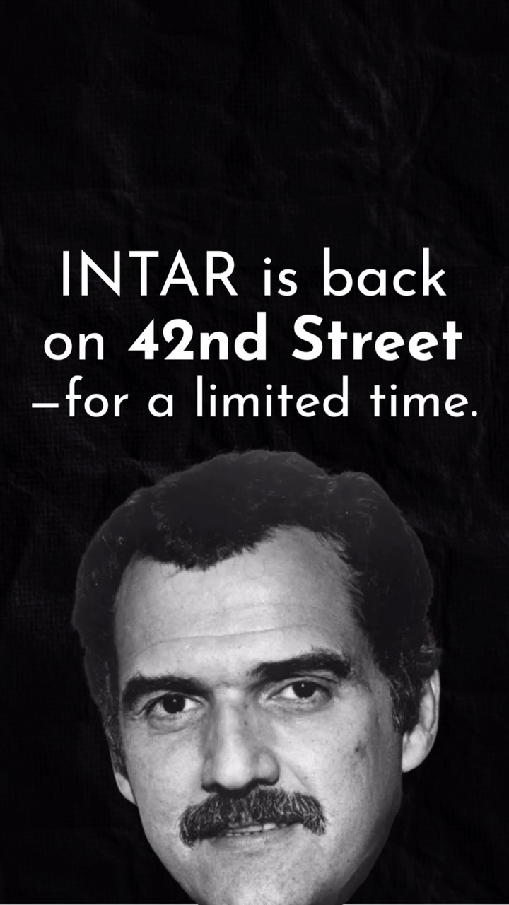 Where is Max going? Back to INTAR’s old stomping grounds on 42nd Street to visit INTAR’s Living Gallery exhibit—running this weekend only!
Step inside INTAR’s Living Gallery, a special Exhibition celebrating our 60 years of serving the Latine theatre community.
Explore archival photos, videos, and artifacts from INTAR’s history, contribute your own memories to this interactive exhibition, and enjoy special presentations of new works by @daveanzuelo @andrewprincon @jewleesah and @michimigdalia !
Click the link in bio to RSVP and for more info!
