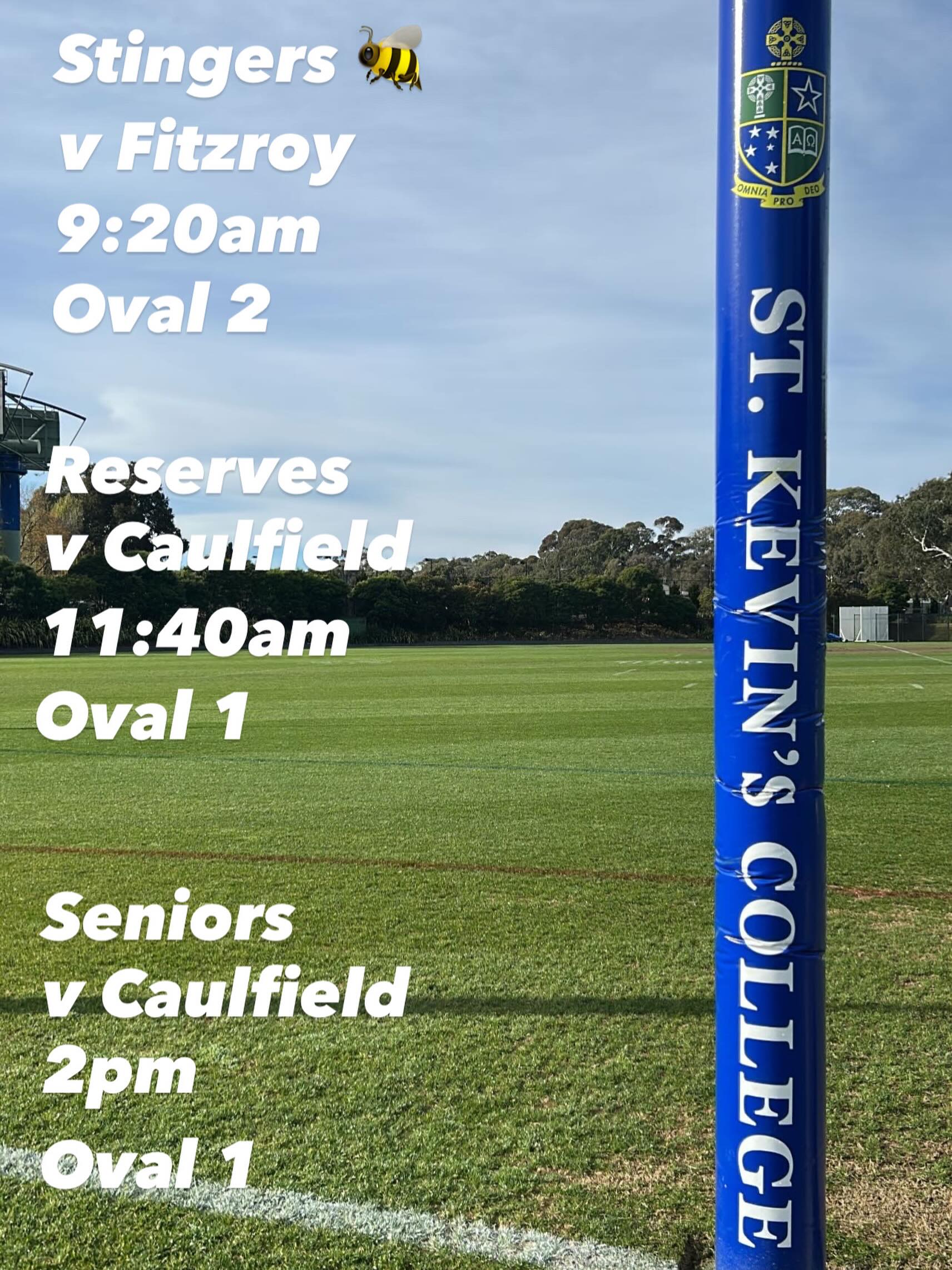 Game day at the college!
Get down and support!
#goSKOB๐๐๐