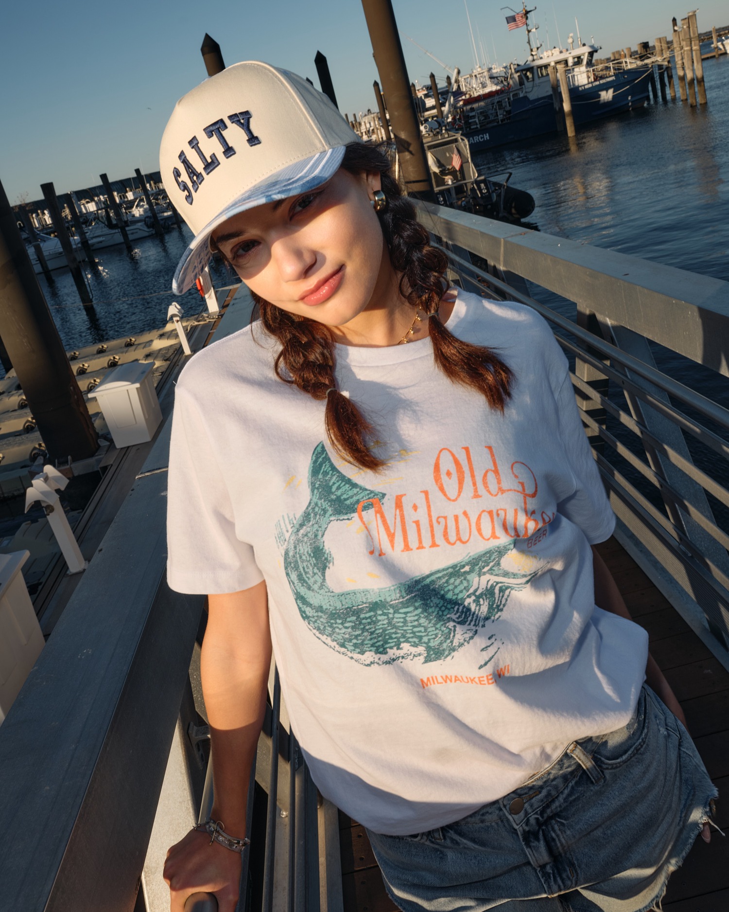 salty🌊
made for lake days, fishing trips, and slow summer days ☀
check out the rest of our summer and lake themed hats on our website, link in bio 🔗
#truckerhat #cheveuxcorp #wholesalehat #summerfashion