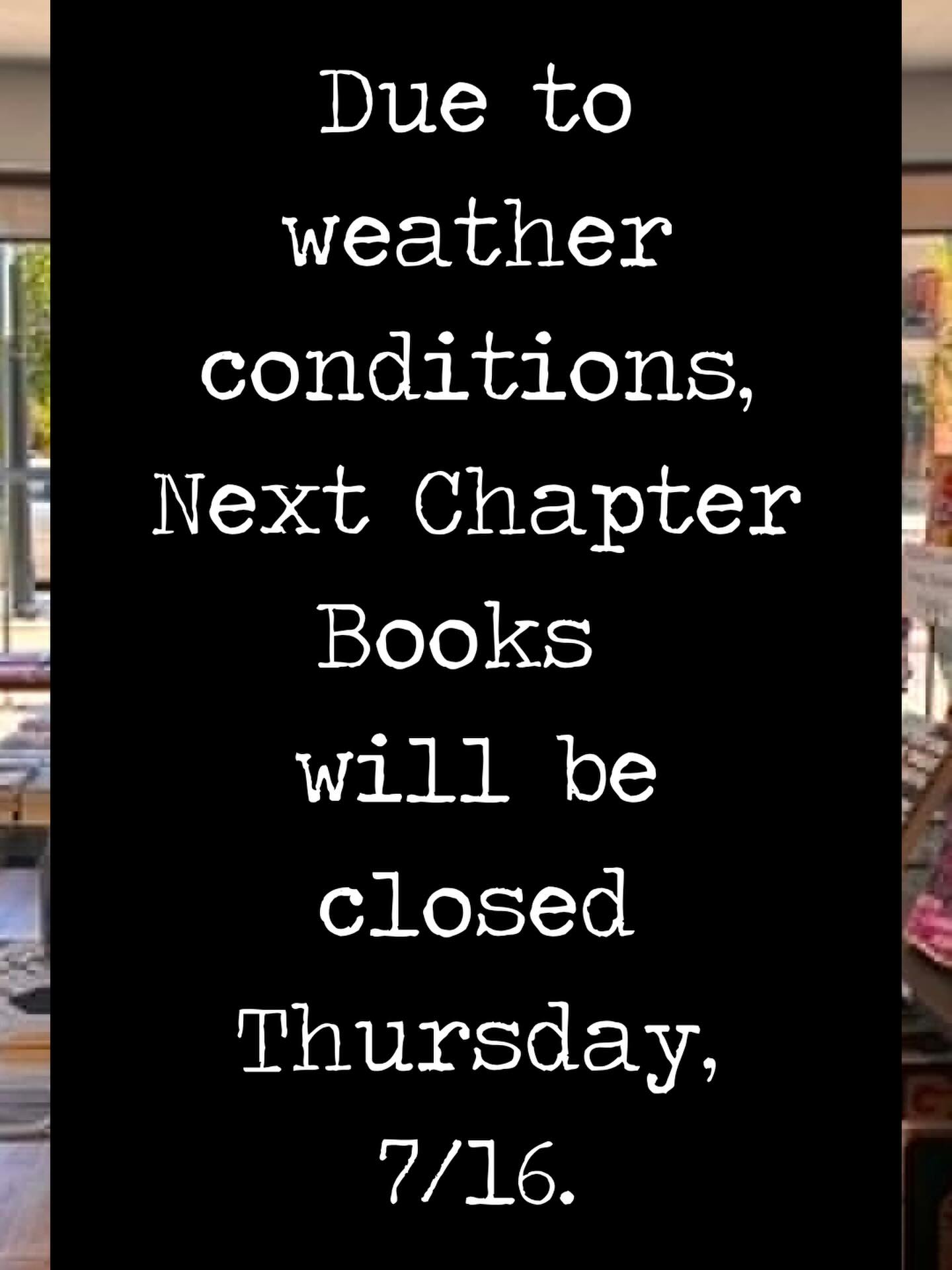 Be safe today and we’ll see you tomorrow!