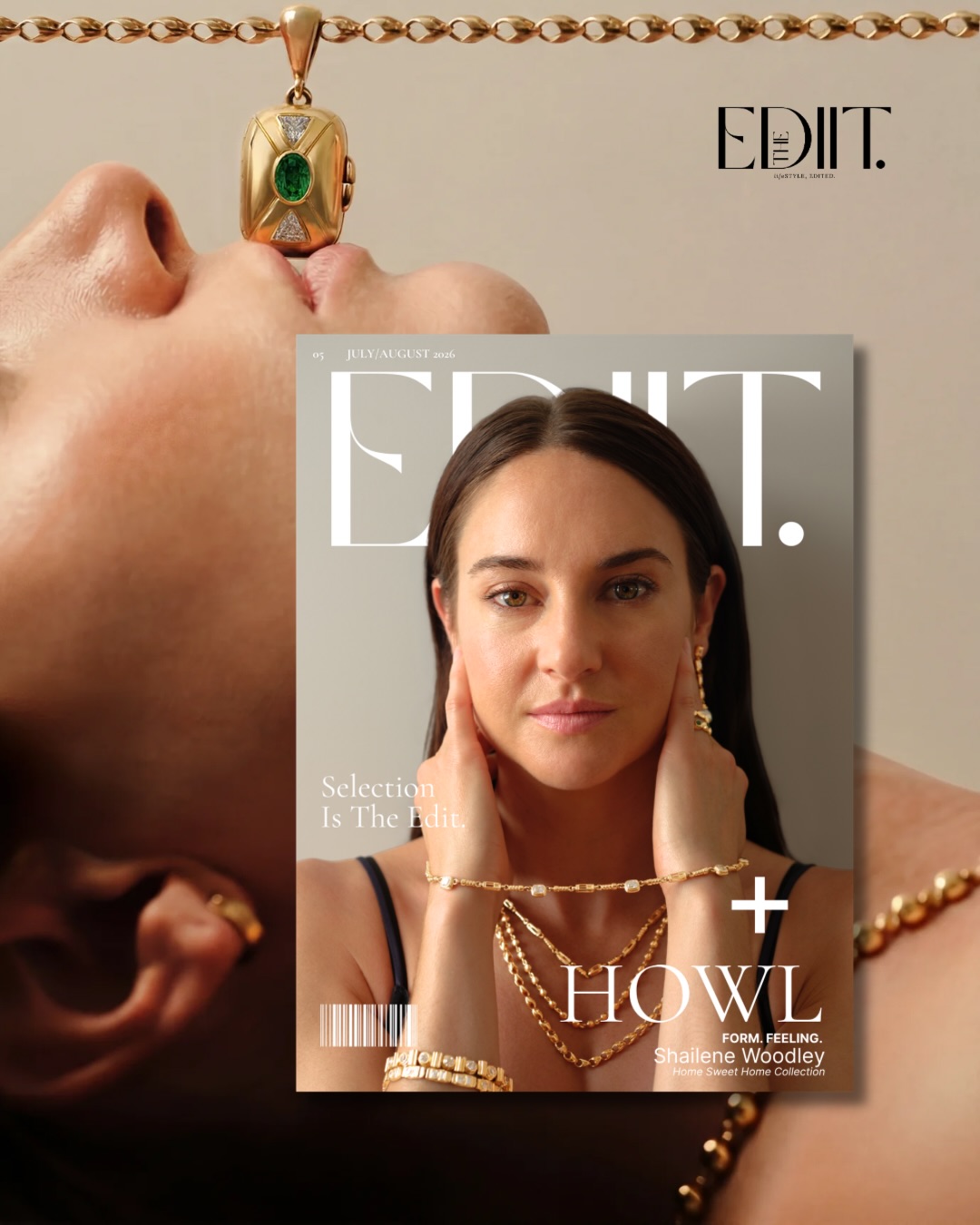 Selection is the edit.
The July/August issue of THE EDIIT is now live.
Featuring a cover story with @shailenewoodley and @howl_jewelry, this issue explores craftsmanship, permanence, and the objects we continue to choose—through fashion, jewelry, beauty, interiors, and original editorial storytelling.
Read the full issue via the link in bio.
@for_future_reference