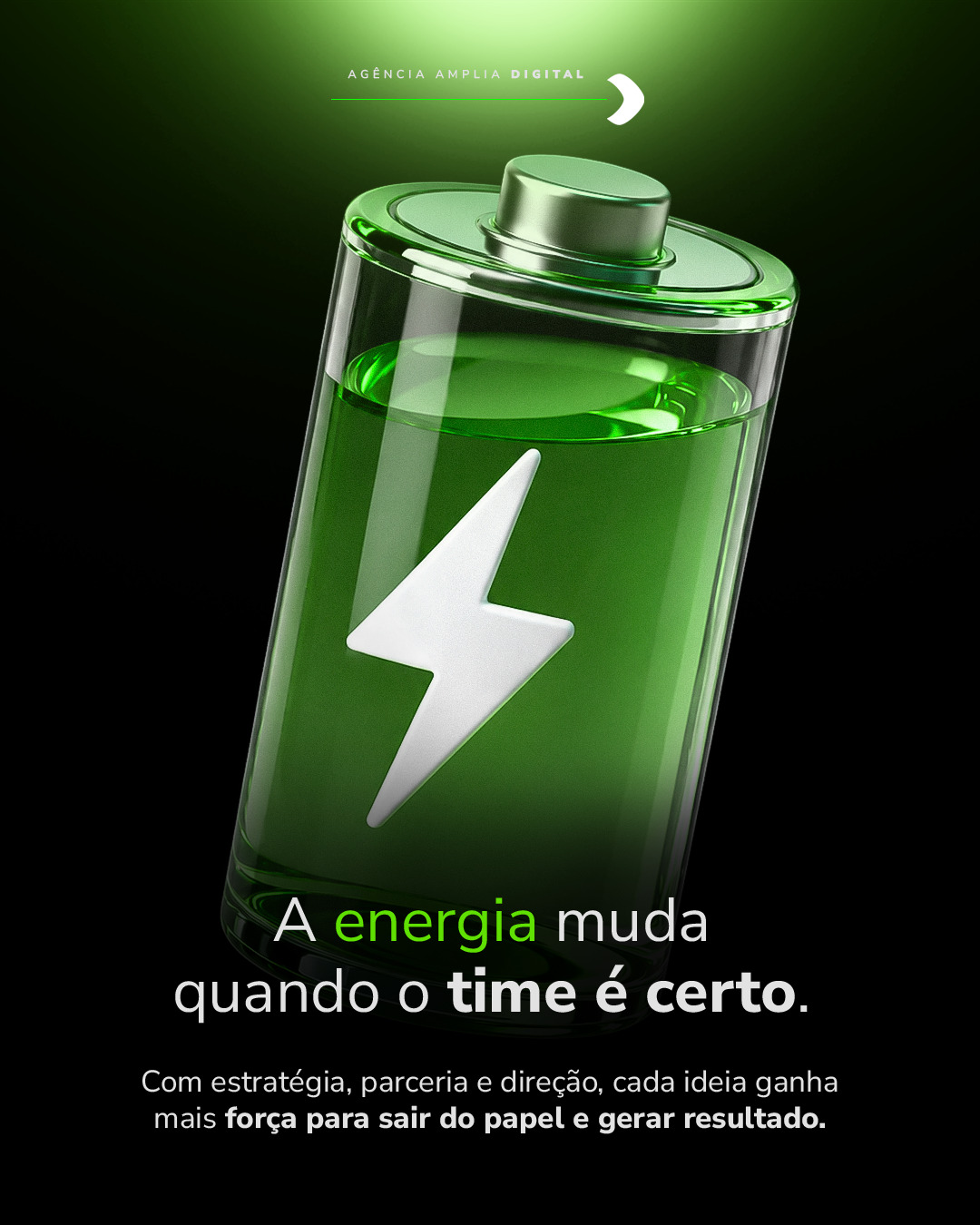 Quando existe o time certo por trás, tudo flui melhor.
As ideias ficam mais claras, a execução ganha ritmo e a marca começa a se posicionar com mais força.
Na Amplia, a gente acredita que resultado não vem só de esforço.
Vem de energia alinhada, estratégia bem feita e gente certa jogando junto.
Amplia Digital.