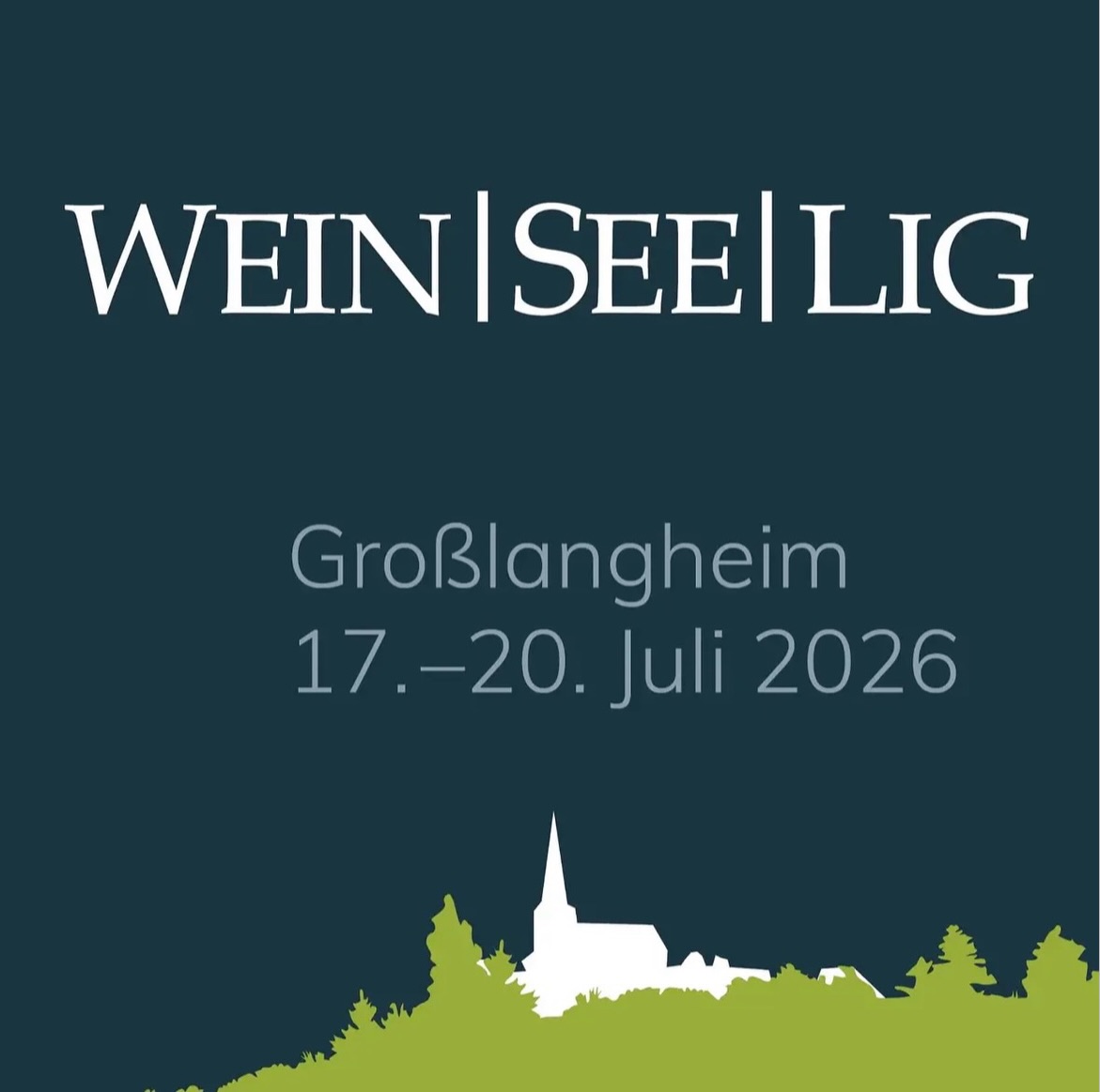 Am Wochenende ist es wieder soweit, wenn es heißt: WEIN | SEE | LIG
Unser wundervolles Weinfest in Großlangheim am festlich gerichteten Seegelände öffnet seine Arme - also unbedingt vorbei schauen und die weinseelige Stimmung genießen! 🍷
Wir freuen uns auf 4 Tage voller Musik, feinen Weinen und tollen Speißen. Und natürlich auf euch! 🎵🎈🍾🕺🏽🍷