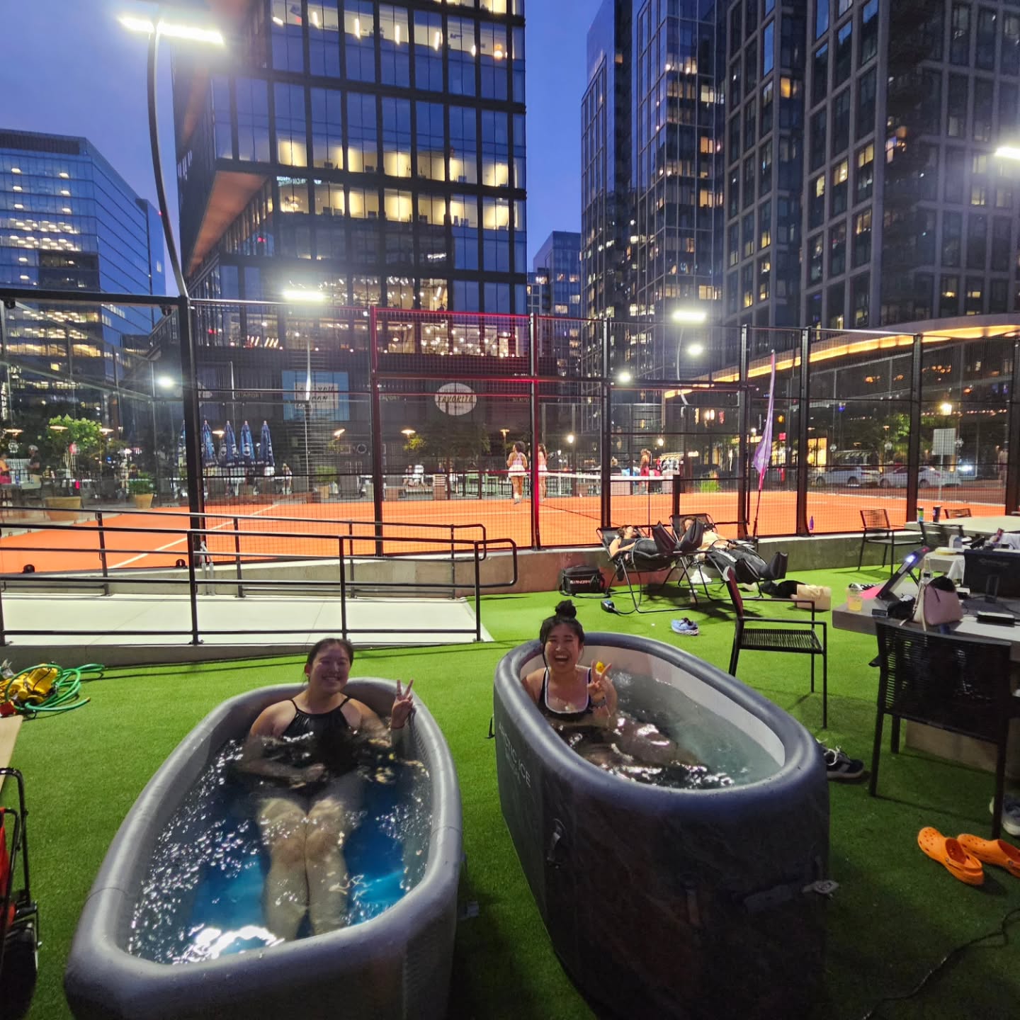 Amazing event with @sipandstrut.boston at @ballers.social.sports that was topped off with the tall ships fireworks 🎆.
Move. Connect. Thrive.
We got you covered for all your wellness and recovery pop-up needs!
DM for date availability. Limited summer spot!
✌️
#health #wellness #popup #boston #ColdPlunge