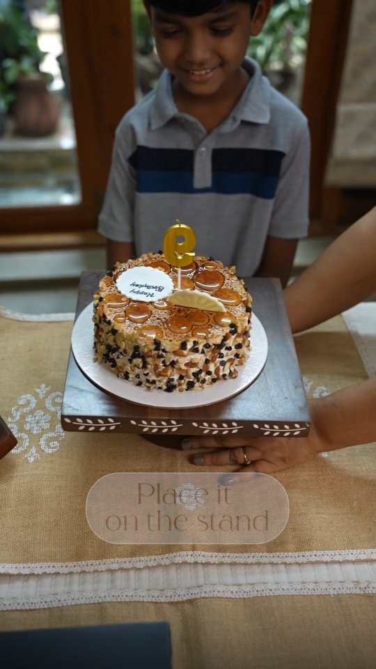 Elevate your celebrations with our premium Wooden Dessert Display Stand 🎂
Perfect for cake cutting moments at birthdays, wedding anniversaries, bridal showers, baptisms and every special occasion that deserves a beautiful setup.
Designed to hold ½ kg to 1 kg cakes with ease, its clean edges make serving cake slices effortless, while the detachable design ensures easy storage when not in use.
A timeless investment for your home and a thoughtful housewarming gift option 🤎
DM us or WhatsApp us at 9778758496 for further enquiries.
( Wooden cake stand, dessert display stand, cake cutting stand, party table decor, wooden serving stand, housewarming gift )
.
.
.
.
#woodendecor #cakestand #trend #décor
