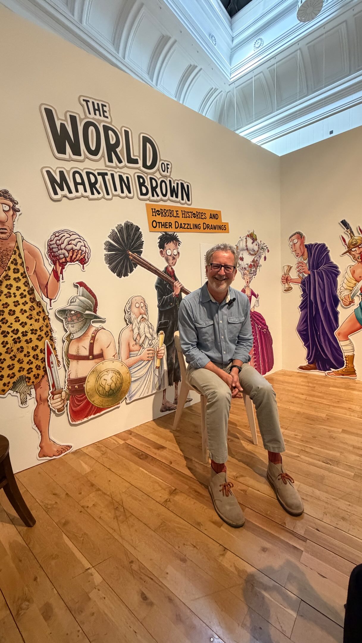 Have you visited @harris_museum’s The World of Martin Brown exhibition yet?
Full of amazing drawings from his time as the illustrator of the brilliant Horrible Histories books, plus earlier and independent works it’s an ideal place to inspire the kids to pick up a pencil themselves.
With artefacts from Preston’s history bringing the stories to life, including fantastic elements from the Dick Kerr Ladies football team, a self guided trail, exciting events to join in with and lots of things to see and do in the museum, it’s well worth a visit.
Check it out, it’s running until 31st August!
#illsutration #kidsinmuseums