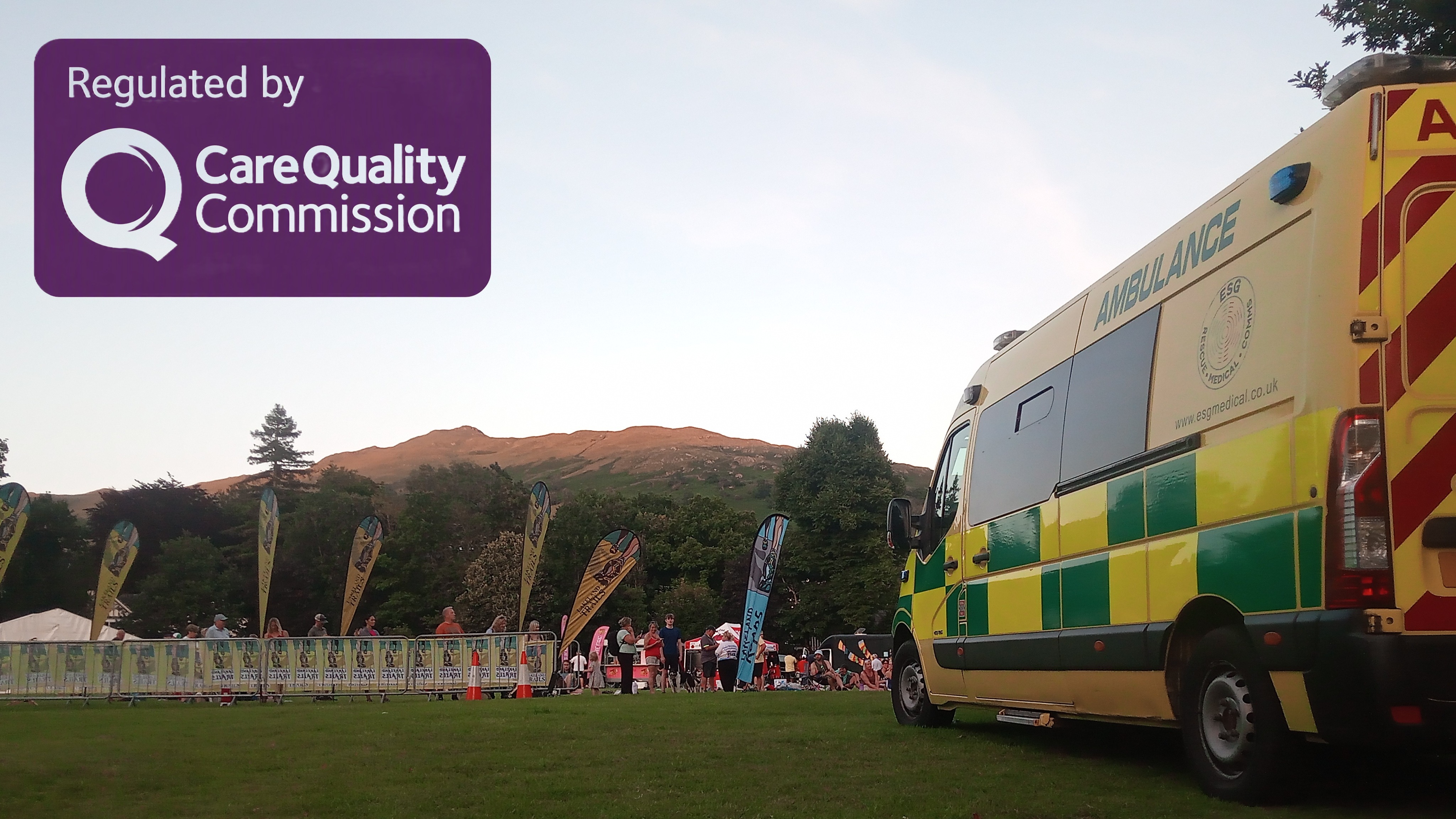ESG Medical is the only CQC Registered private event medical provider based in the South Lakes.
Event Medicine is changing and the requirement to have a CQC registered provider will soon be mandated. Find out more by reading our article published on our website (link in bio).
Selecting a CQC registered provider means it demonstrates that the organisation has undergone regulatory assessment against nationally recognised healthcare standards, including:
Safe
Effective
Caring
Responsive
Well-Led
We provide a professional and friendly approach to your event, to discuss your requirements get in contact using the links below:
e: enquiries@esgmedical.co.uk
w: esgmedical.co.uk
t: 0800 612 5123
#SouthLakes
#CumbriaEvents
#OutdoorEvents
#CQCRegistered
#EventMedicalCover
#EventFirstAid
#TrustedCareInPlacesFewTeamsCanReach
