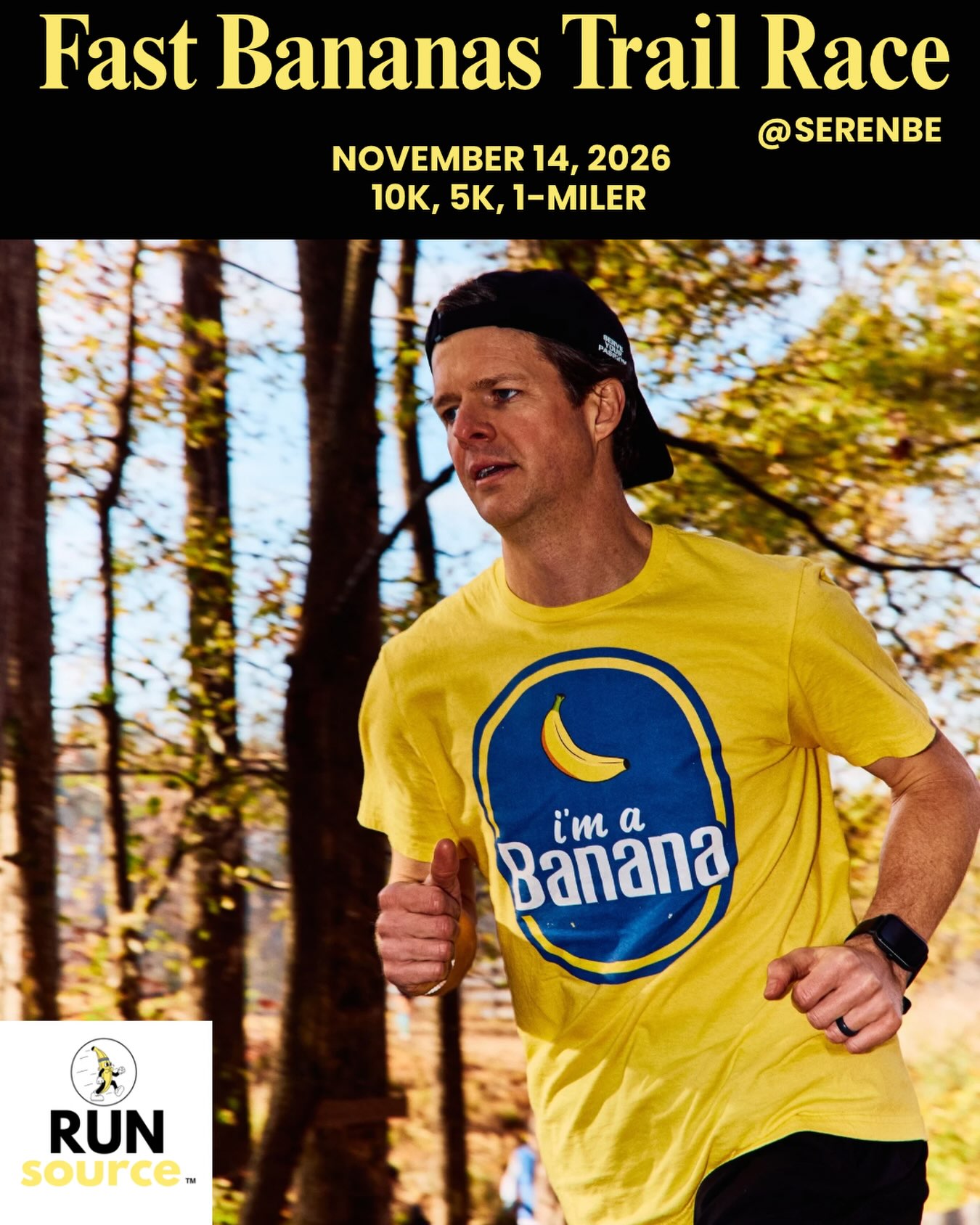 Ready to race the trails at Serenbe? Fast Bananas Trail Race is calling your name!
Now’s the perfect time to sign up because Early Bird pricing ends July 31st Don’t miss your chance to save before prices go up!
Scenic trails, an amazing running community, and race day vibes you won’t want to miss. Grab your spot today!
#Trailrace #Fastbananastrailrace #TrailraceSerenbe #runatl #running