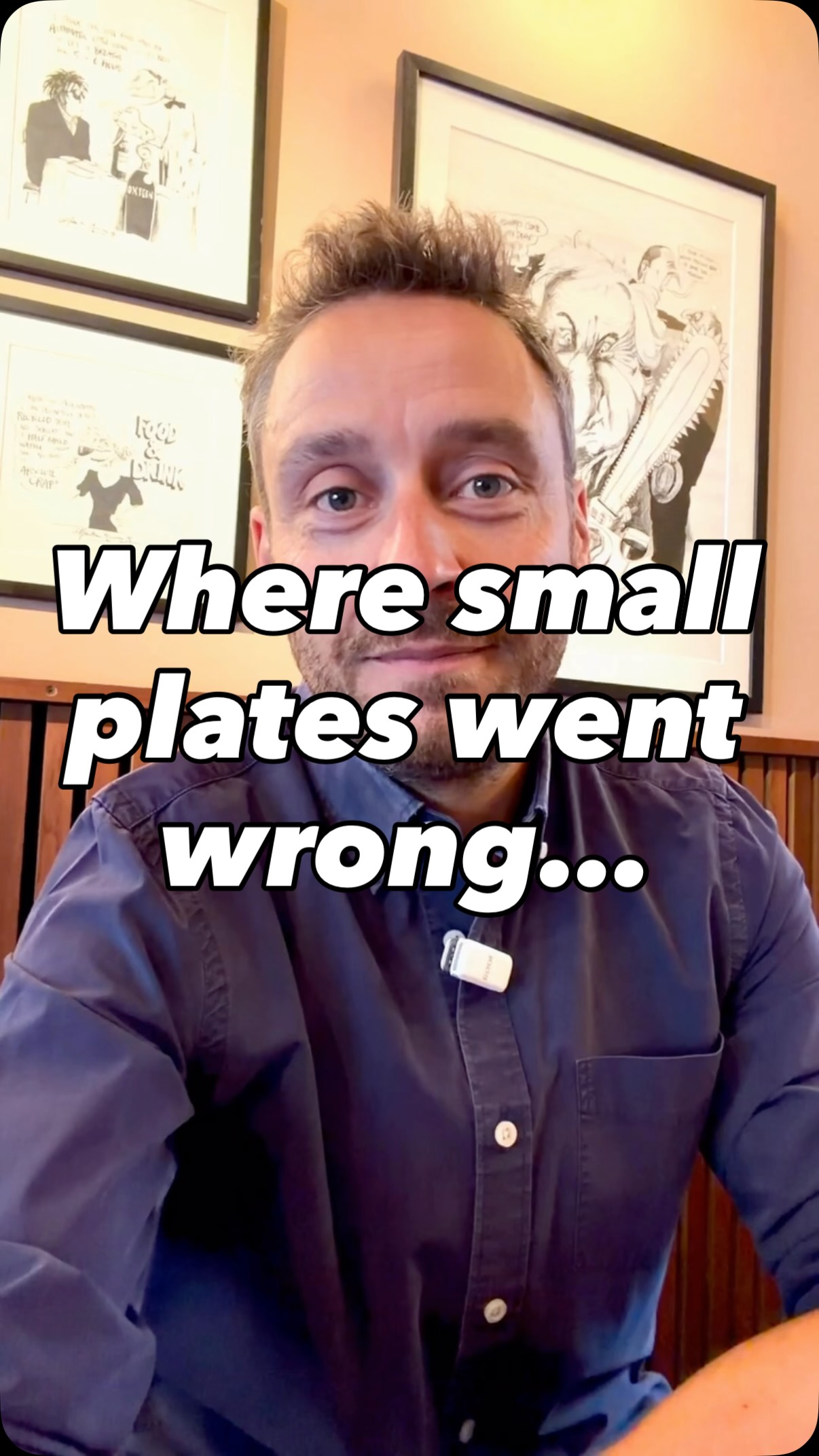 Small plates done well is one of the best ways to eat out…
But somewhere along the way, kitchens started prioritising their own convenience over the experience of the people eating.
This week’s newsletter is about what went wrong, why it matters, and what brilliant still looks like.
Link in bio to read it...and if you’re not already subscribed, it lands in your inbox every fortnight