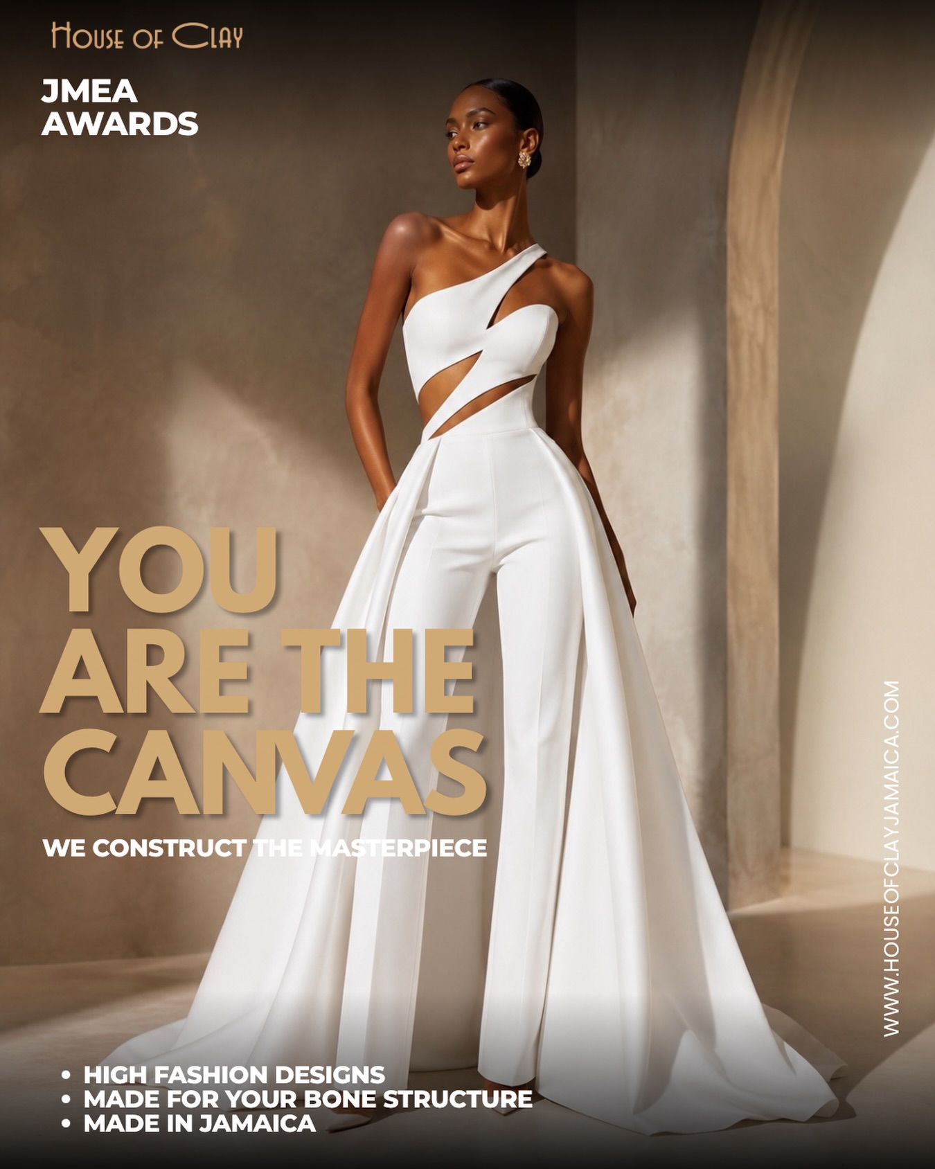 FASHION IS ART. YOU ARE THE CANVAS
Red carpet impact requires intention. When you step into the room at JMEA 2026, ensure your garment is an original work of art.
House of Clay is releasing exactly 3 atelier commission slots for this year’s awards. No duplicate designs, no off-the-rack compromises—just pure, custom-engineered Jamaican couture.
Secure your reservation today for a private Bespoke Design Consultation to collaborate on your silhouette, curate rich luxury fabrics, and bring your masterwork to life.
📆 Only 3 client slots available.
💻 Book your design consultation at www.houseofclayjamaica.com/awards
#jmeaawards #jmeaawards2026