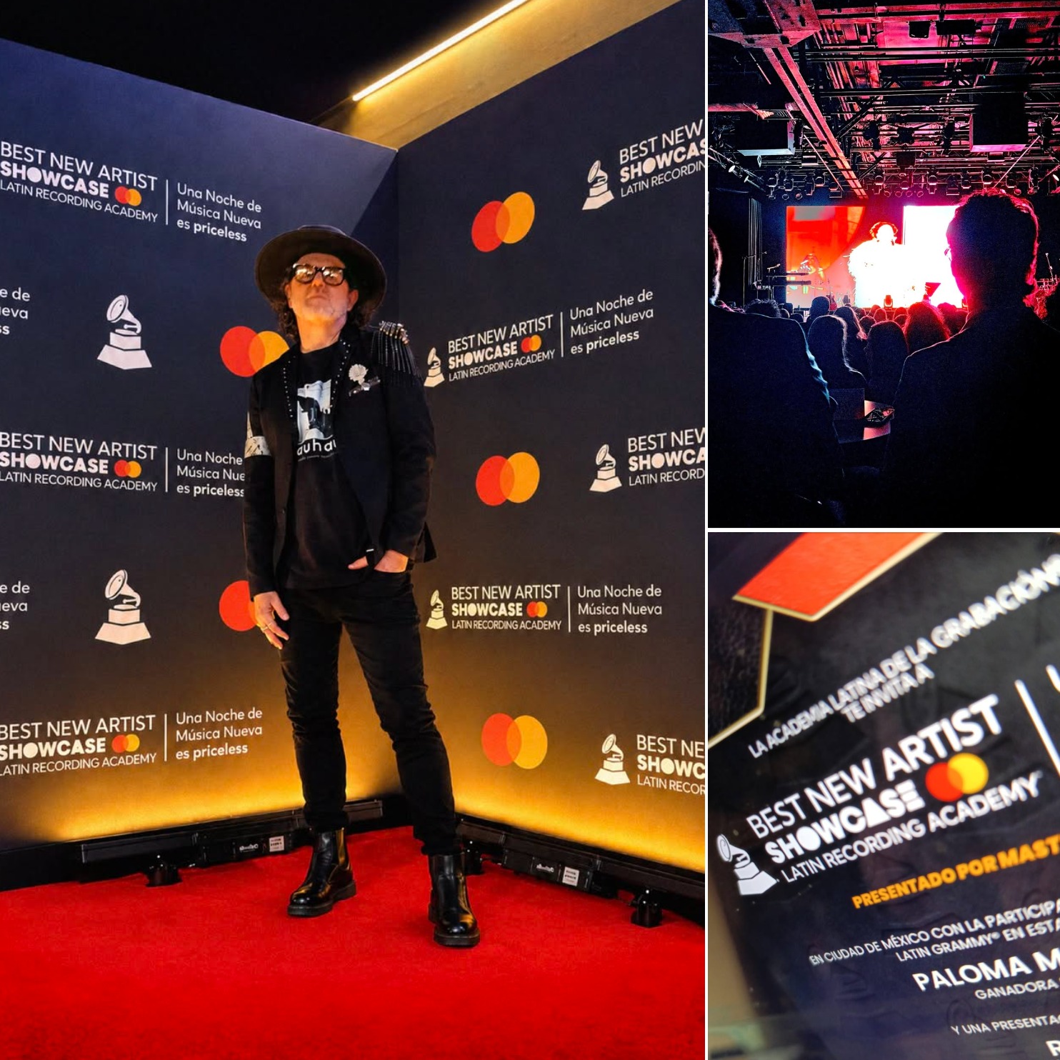 Anoche se llevó a cabo en el Lunario de la Ciudad de México el Best New Artist Showcase, un evento organizado por The Latin Recording Academy
@latingrammys
Tuve el honor de ser invitado a esta celebración para compartir con colegas y con distintas personas de la industria musical, pero, sobre todo, para sumarme a un encuentro que busca fortalecer la comunidad musical, generar nuevos vínculos y abrir espacios para las nuevas voces de la música latina.
