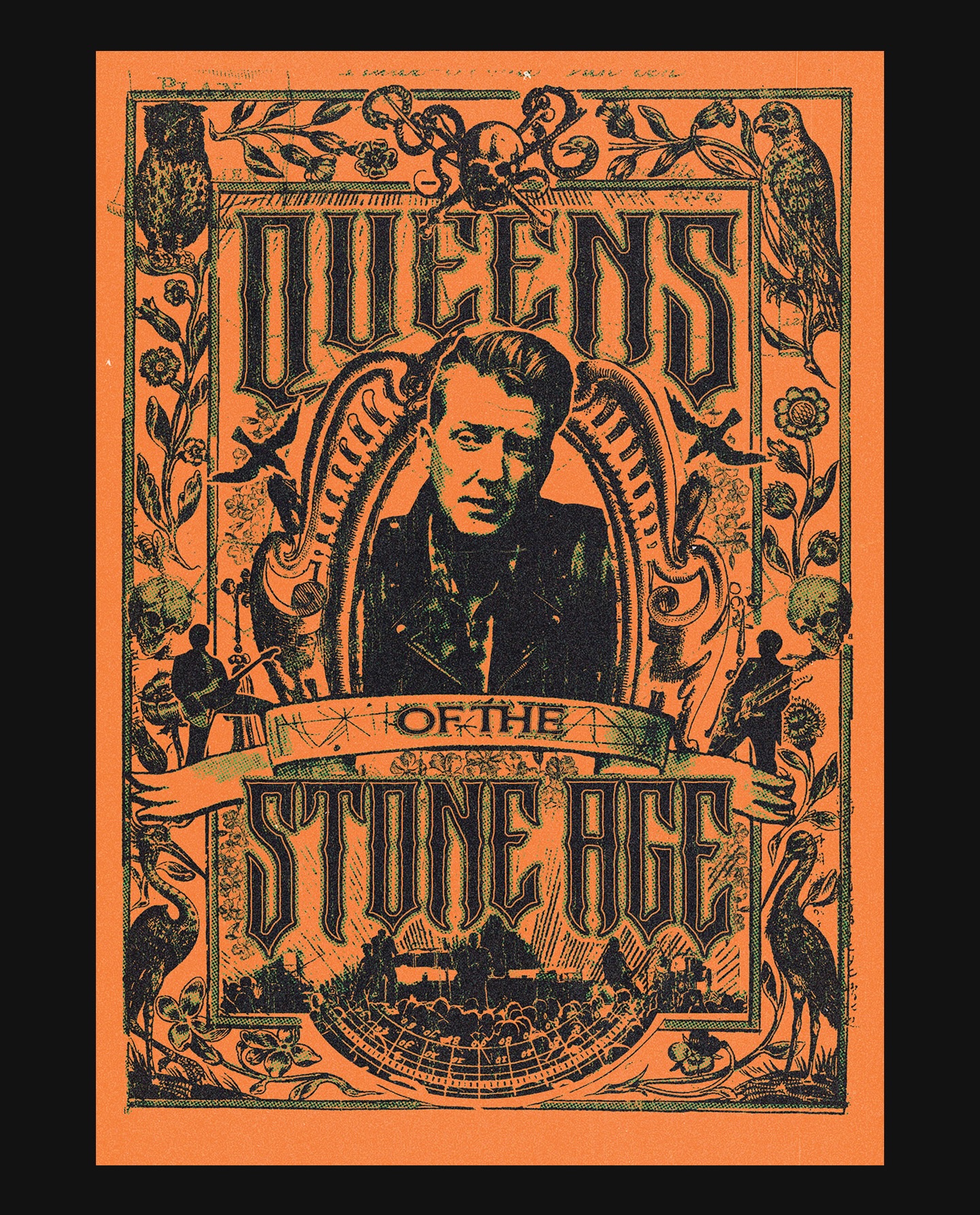 We get some rules to follow
~
~
~
#listentothegraphics #artdirection #queensofthestoneage #poster