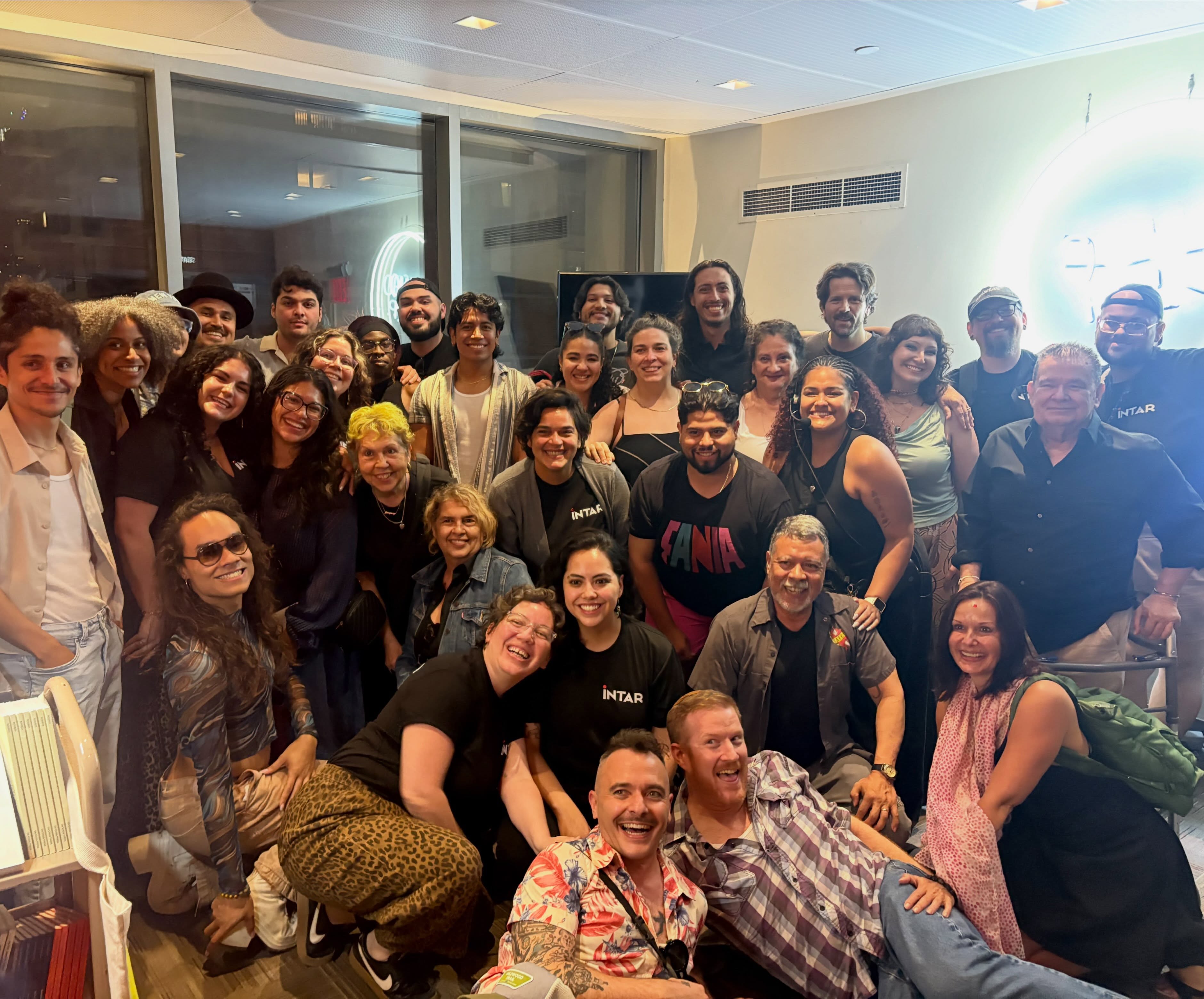 The celebrations didn’t stop with the Living Gallery. ❤️ We also came together as a community for INTAR Night at The Potluck.
Thank you to everyone who showed up. This work means nothing without our community and the people who continue to show up in solidarity with one another.
P.S. swipe to see a note from The Potluck creator @cesxr_alvarez as they reflect on the very first time they worked with INTAR.