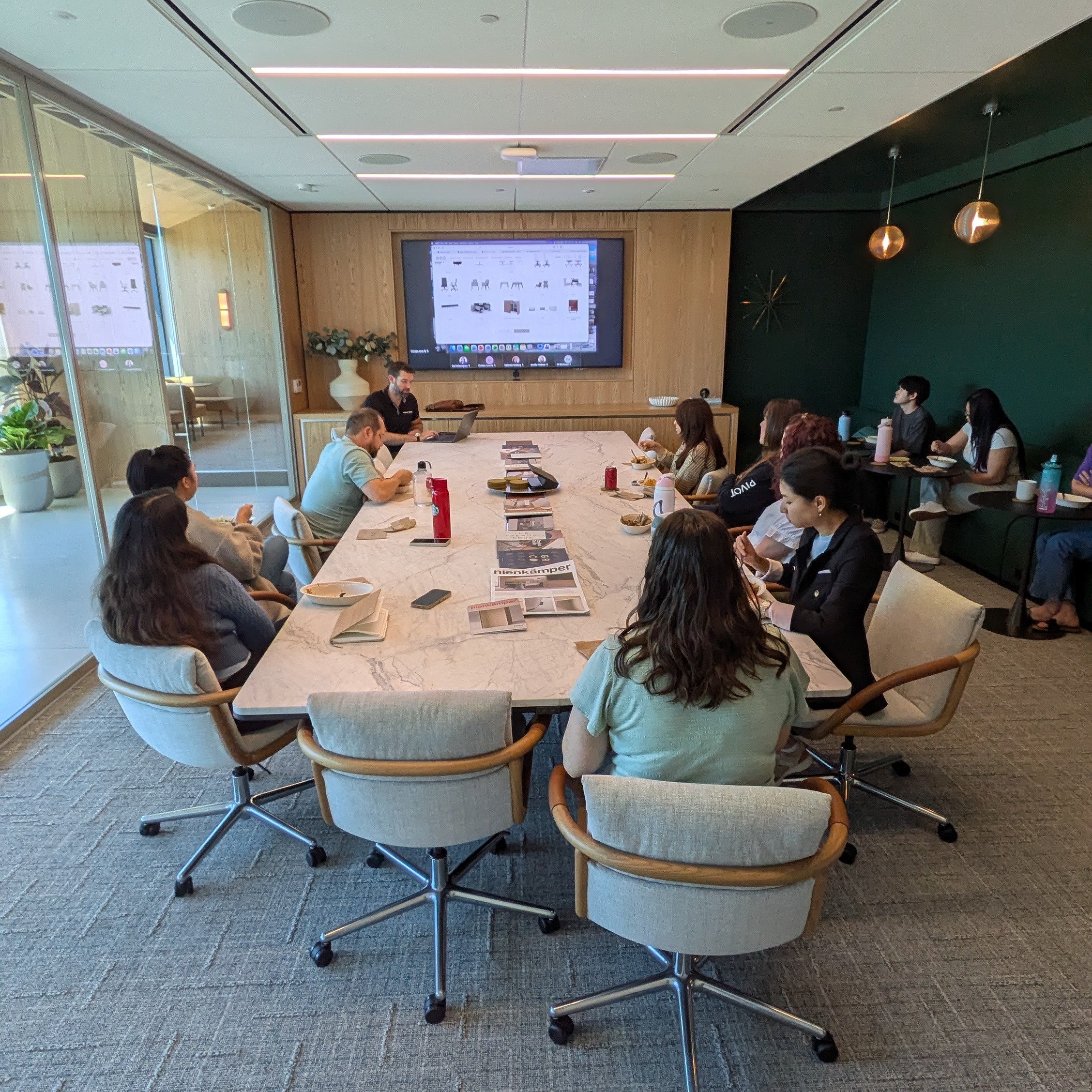 We had the opportunity to spend the afternoon with Christian Jones exploring the @linkedreps portfolio of workplace solutions and gaining valuable insights into product applications, differentiators, and selling strategies.
From ergonomic seating and acoustic solutions to architectural products and custom 3D printed furnishings, the session helped our team expand their knowledge and better support our clients.
Thank you to Christian and the Linked team for sharing their expertise and industry insights!