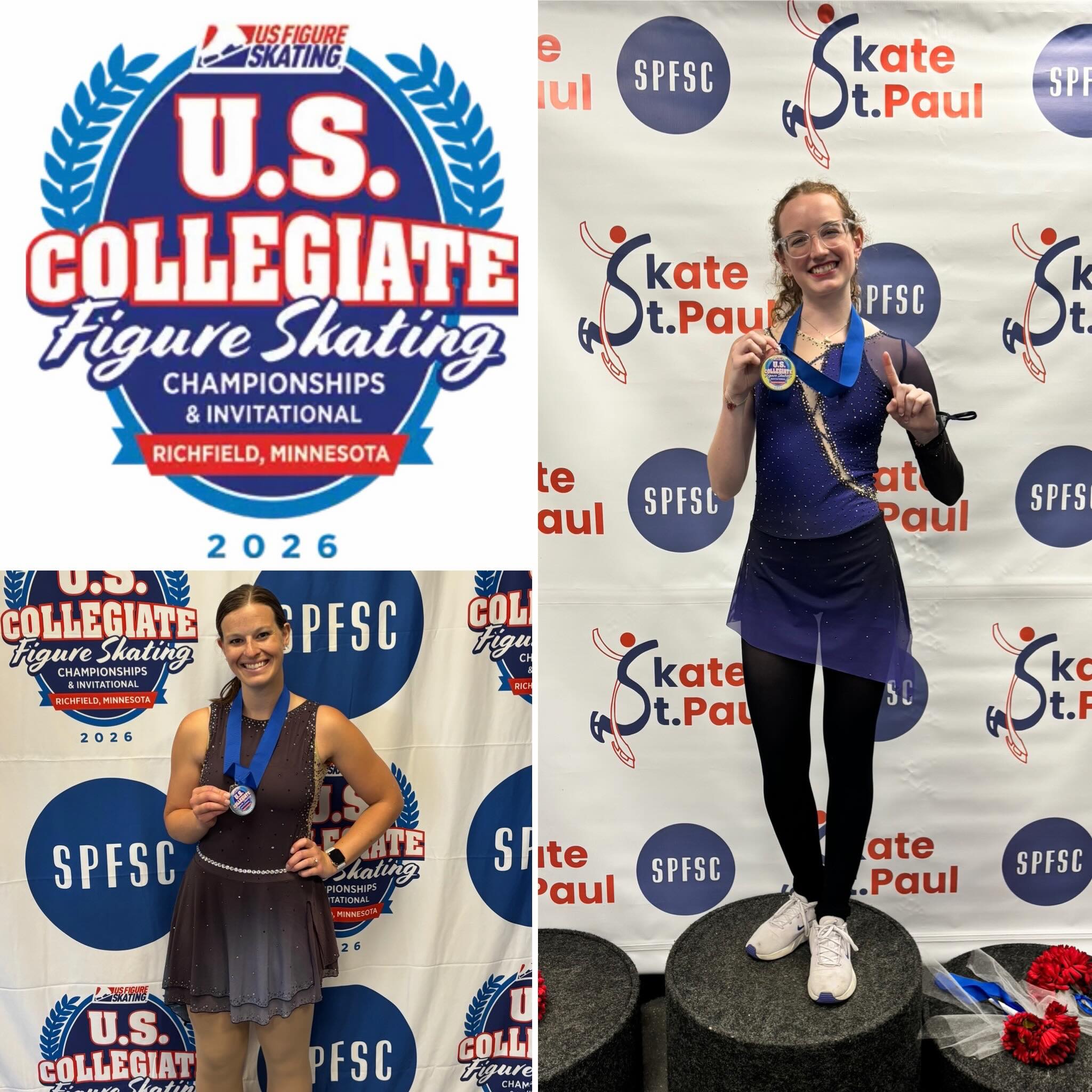 Great weekend at the 2026 U.S. Collegiate Figure Skating Championships! ⛸️
Thank you to the skaters, coaches, LOC, volunteers, and fellow officials for making it such a fun event. Always grateful to be part of this community!