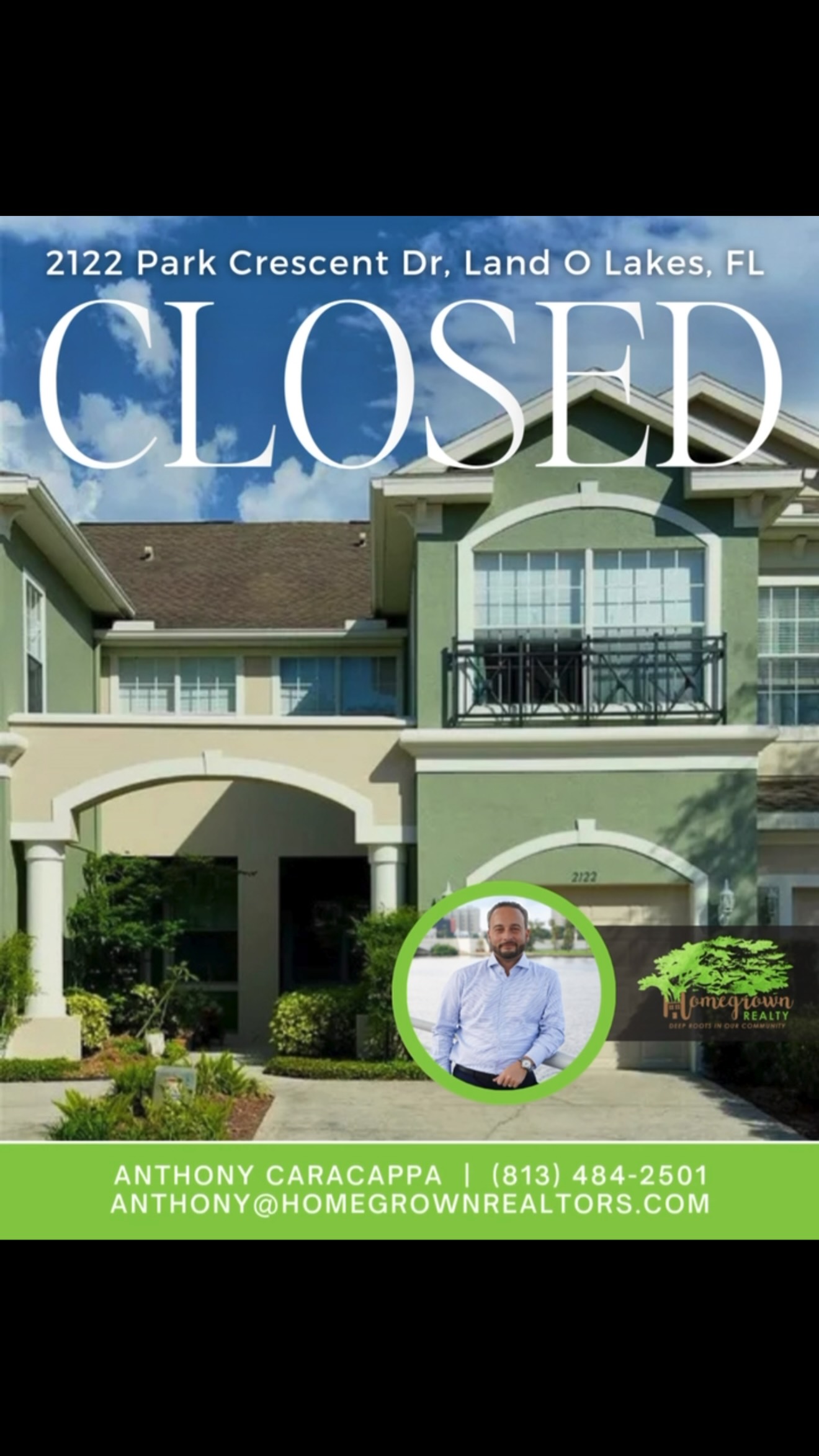SOLD! π
2122 Park Crescent Dr, Land O Lakes, FL 34639
π° $280,000
ποΈ 3 beds | π 3 baths | π 1,802 sqft
Huge congrats to Anthony of Homegrown Realty on closing this deal, and an extra special congrats to the buyers on their very first home! π‘π
Thereβs nothing quite like helping someone unlock the door to their first place. So proud of this one.
#HomegrownRealty #FirstTimeHomeBuyer #JustClosed #LandOLakesFL #TampaBayRealEstate