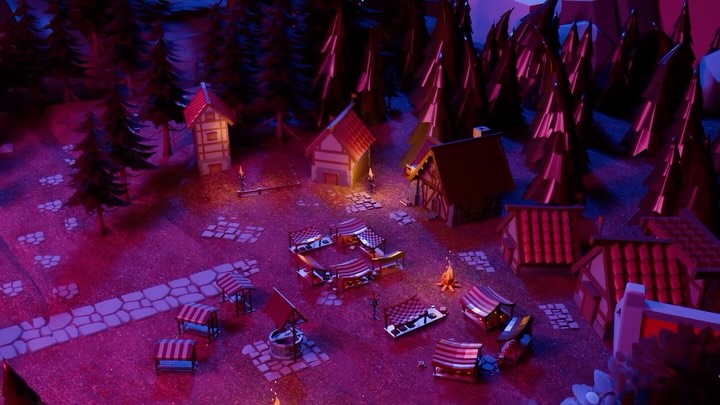 Renklerin, ışıkların ve formların gücünü kullanarak yarattığım yeni 3D çevre modellemesi çalışmam. Low-poly tarzıyla minimalist ama bir o kadar da derin bir atmosfer yakalamayı hedefledim. #3dmap #gamemapdesign #blender #animation #3d