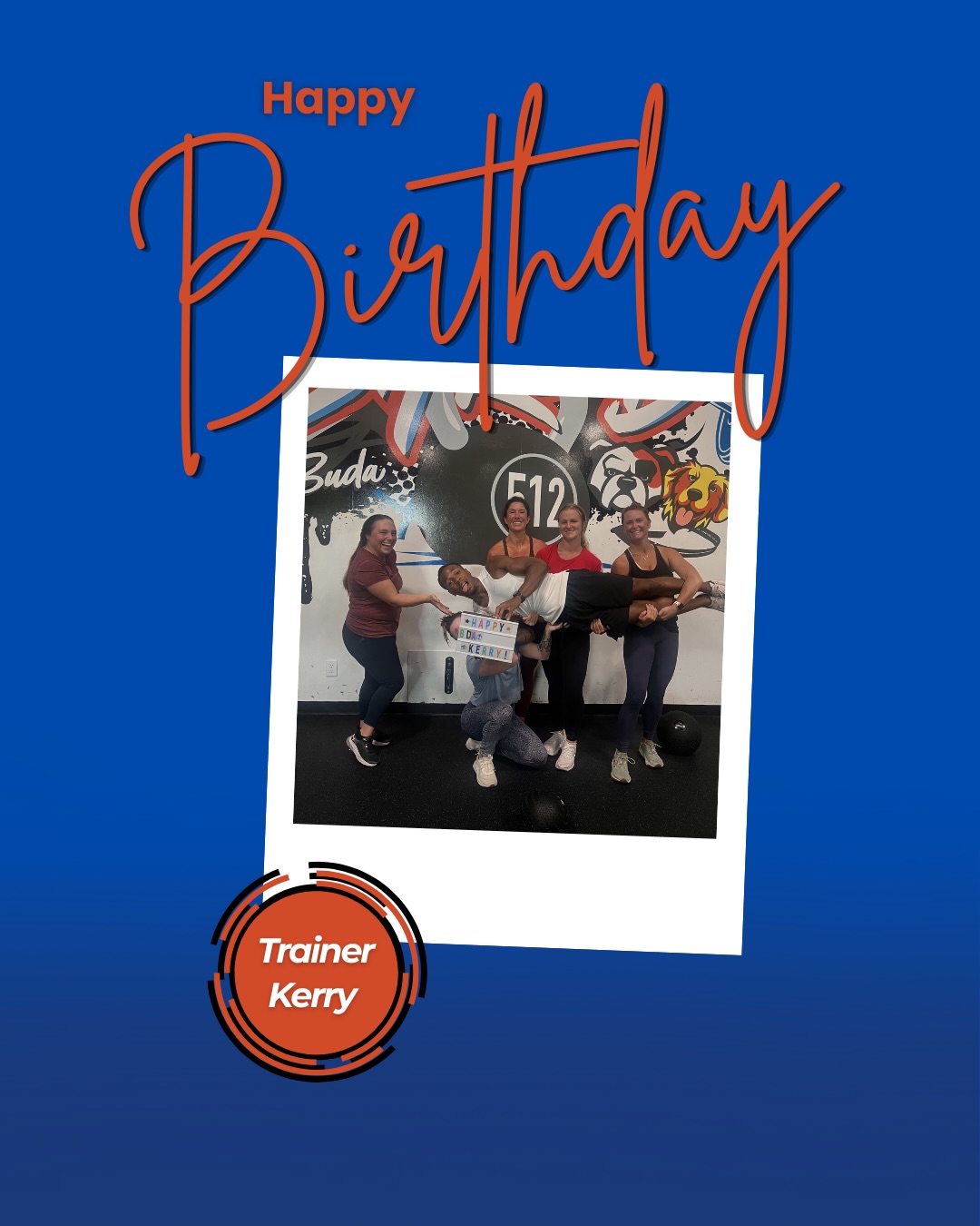 Best Birthday wishes to our trainer Kerry!🎉
Thanks for bringing the energy, encouragement, and motivation to every workout.
We hope this year is your best one yet! 🎂💪
Help us show Kerry some birthday love in the comments!💙