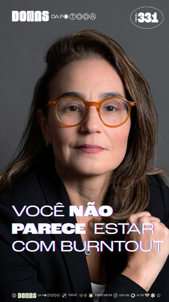 Nem toda pessoa em burnout está chorando. Muitas continuam produzindo, sorrindo e dando conta de tudo.
Vem ver a @psicologa.monicagurjao falar sobre gestão do estresse com a gente? O episódio completo está no YouTube e nas principais plataformas de áudio.
#donasdaptoda #stress #burnout