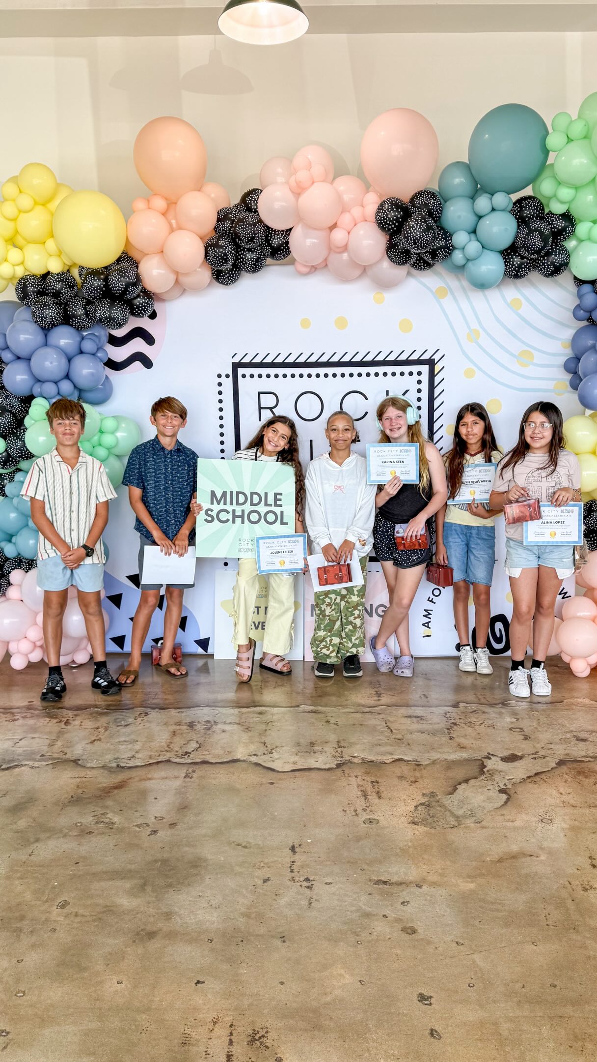 What a special Sunday celebrating our Rock City Kids and The Rock Middle School graduates!
We love taking time to pray over each student, speak life into them, and celebrate all God has done as they step into a new season. Milestones matter, and it’s a privilege to walk alongside families through every stage.
We’re cheering you on and believing God’s best is still ahead. We can’t wait to see all He has in store for you!