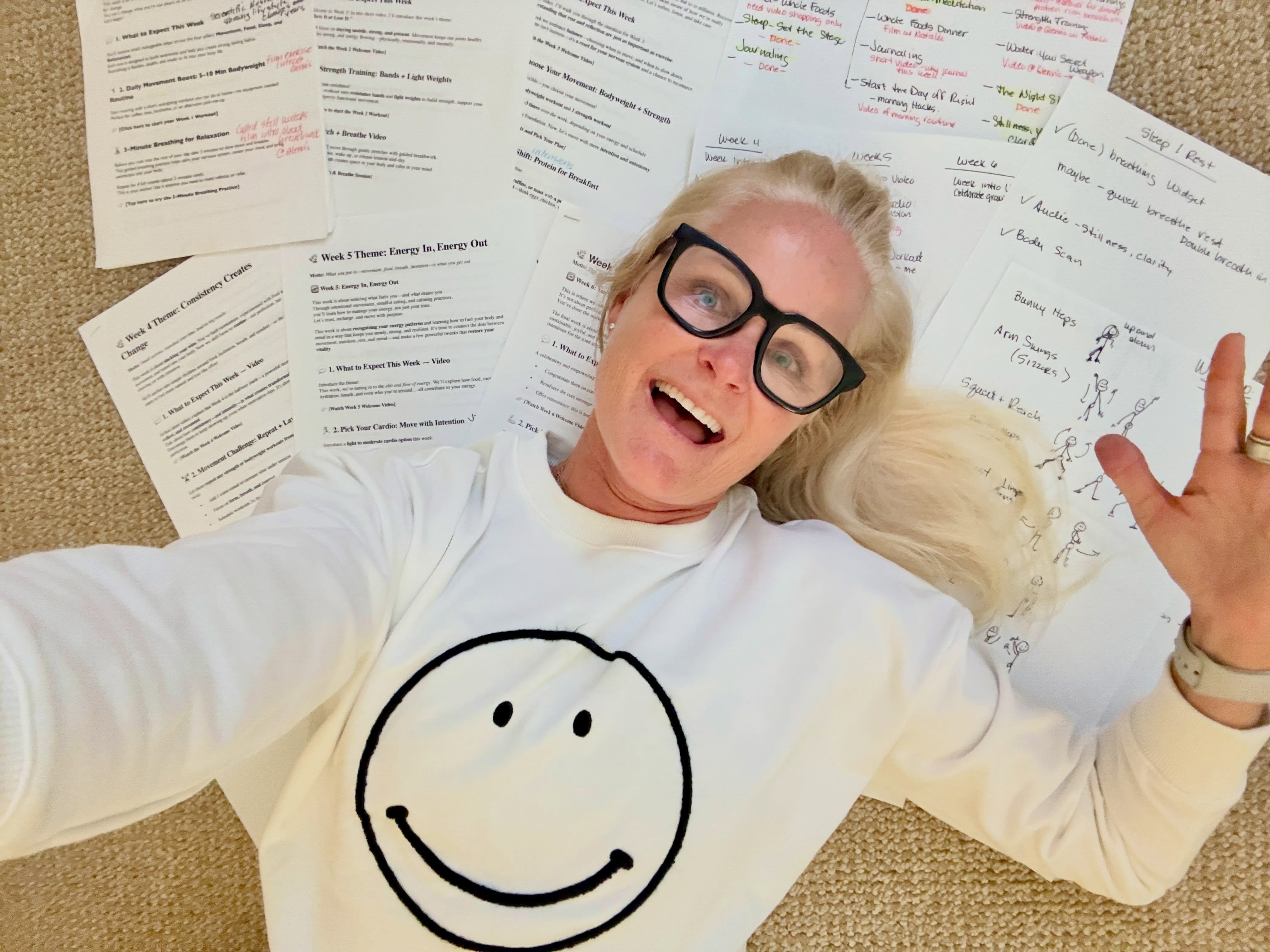 This started with one simple question… How can I help more people? 📄✨ Guided by purpose, fueled by curiosity, and inspired by better habits that last a lifetime.🤍 #align4life #earleywellness #behindthescenes #wellness #startupjourney