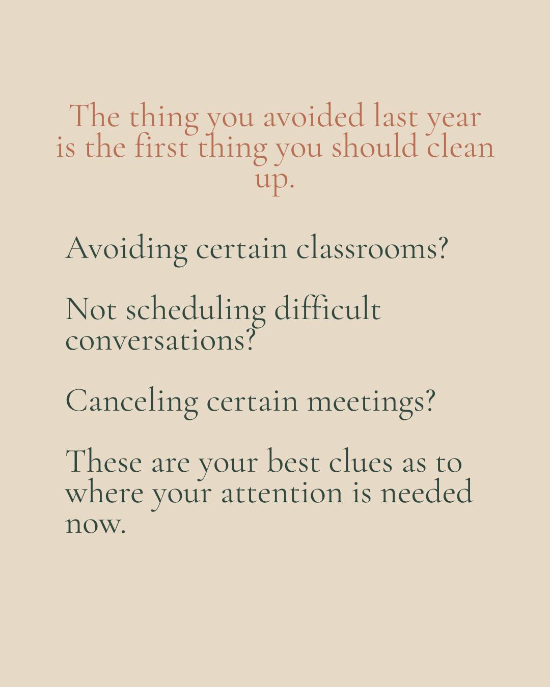 Your avoidance list isn't a source of shame. It's a roadmap.
🔍The things that feel hardest to face are usually the things that will move the needle most.
What's one thing on your list that you're ready to tackle this summer?
#LeadershipQuotes #SchoolLeadership #GrowthMindset #PrincipalLife #EducationLeadership