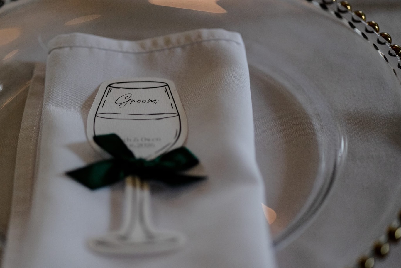 BETH & OWEN
Lovely photos from a wedding I did recently. The lovely Beth & Owen had the idea of different glasses for each of their guests place cards which I absolutely loved!
Finished off with a forest green bow to match their wedding colour.
So lovely when couples bring this creative elements into their wedding, and a lovely keepsake for all the guests.
Venue - @howshamhall
Photography by - @anoifphotography
Flowers - @all.inbloomfloristry
Styling - @ambiencemalton
.
.
#wedding #placecards #weddingstationery #weddingstationer #greenwedding