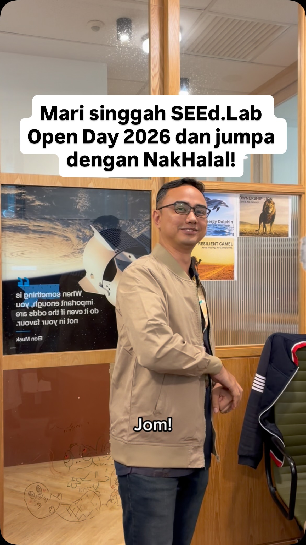 Halal certification shouldn't feel out of reach. Discover how NakHalal is empowering small and home-based businesses with the guidance, tools, and confidence they need to grow beyond their current market.
๐
24โ25 July 2026
โฐ 10.00 AM โ 5.00 PM
๐ Galaxy Hall, Petrosains, Suria KLCC
๐งญ How to Get There:
โ
Enter Suria KLCC and make your way to Petrosains
โ
Follow the directional signage to Galaxy Hall
โ
Look out for our SEEd.Lab volunteers who will be ready to assist you
Whether you're an aspiring entrepreneur, changemaker, student, or simply curious about social innovation, we look forward to welcoming you!
๐
See you at SEEd.Lab Open Day!