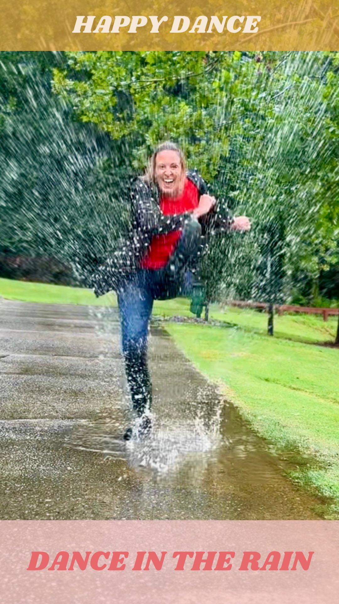 When’s the last time you splashed in a puddle? Or do you usually avoid them? 🤔
Sometimes it feels really good to act like a kid again. 😁💃🌧️
#dance #over50andfabulous #dancereel #spreadjoy #raindance @hunterboots