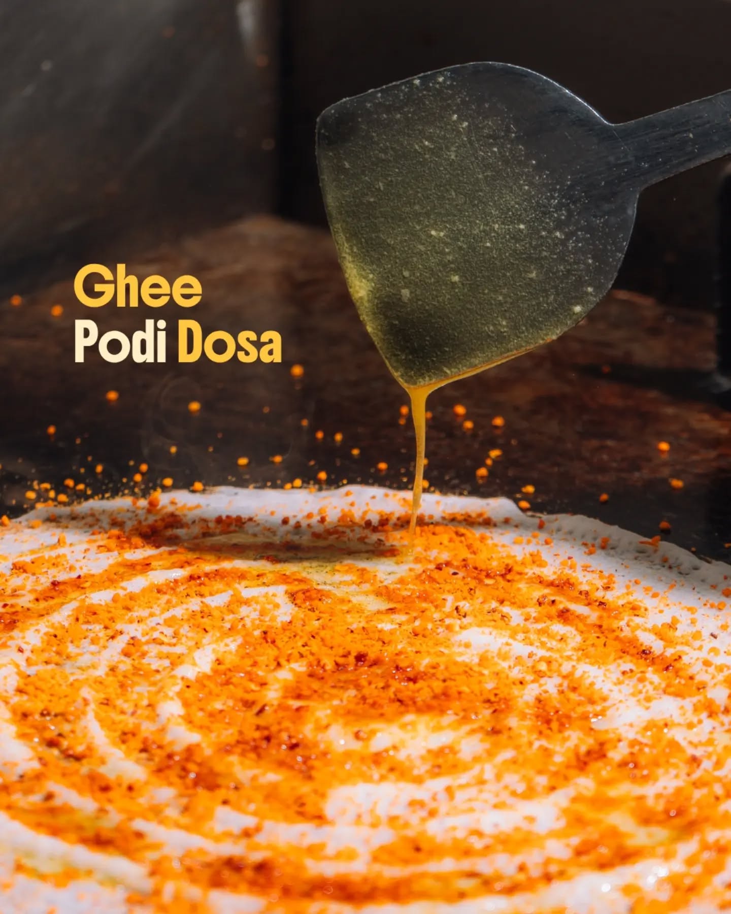 From our classic dosas to pillowy idlis, every favourite gets the finishing touch it deserves, a generous sprinkle of podi and warm ghee.
(Chutney podi, podi dosa, South Indian breakfast, homemade podi, hot dosa, ghee dosa, crispy dosa, podi ghee dosa, dosa recipe, South Indian breakfast recipe, podi with dosa, masala dosa alternative, traditional Tamilnadu recipe, authentic South Indian food, homemade flavour)