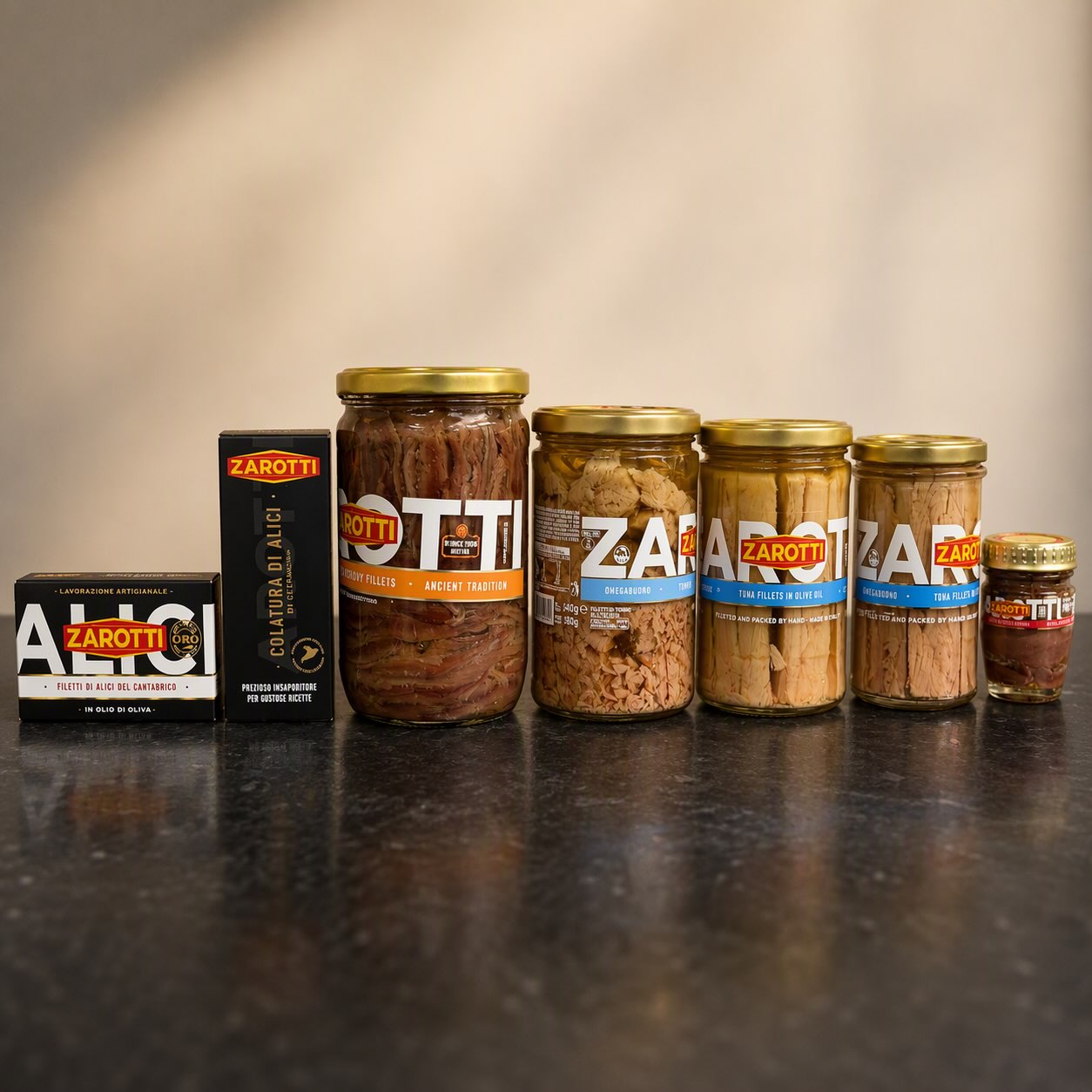 Quality you can see. Taste you won’t forget.❤️💎
Today’s showcase features some of the finest products from @zarotti_official , including: ✅ Cantabrian Anchovy Fillets
✅ Traditional Anchovy Colatura
✅ Premium Tuna Fillets/Strips in Olive Oil
Produced with passion, selected with care, and ready to elevate any recipe.
#Zarotti #PremiumSeafood #ItalianGourmet #Anchovies TunaInOliveOil FoodPhotography ItalianHeritage SeafoodSpecialist GourmetSelection FoodLover InstagramFood AuthenticItalianFood 🇮🇹🐟