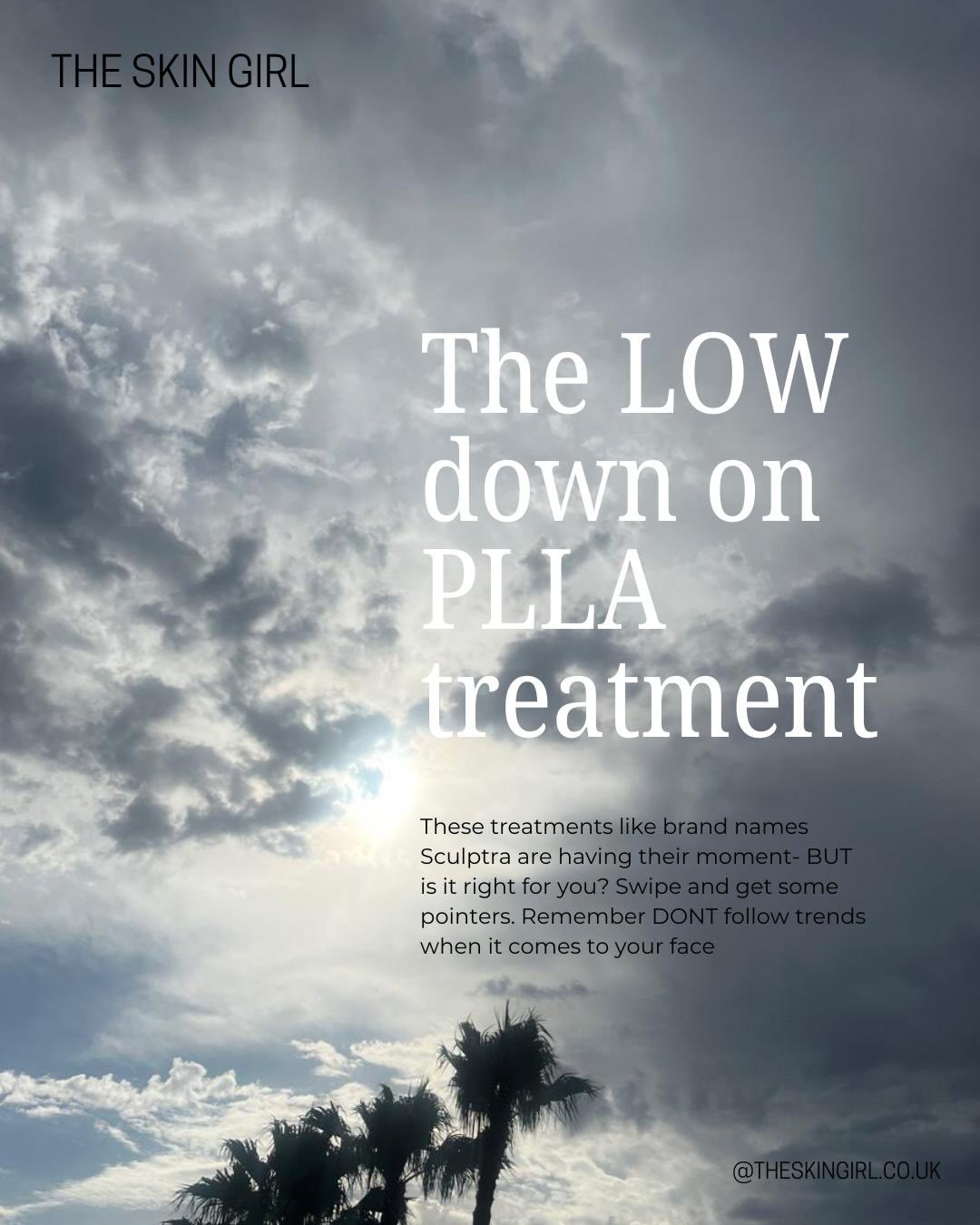 PLLA - what is it and is it right for you? Here is a quick low down on the current treatment trend that is all over socials right now .
please remember when it comes to your face do not follow trends! Book a consultation, and find out what is best for you
R x