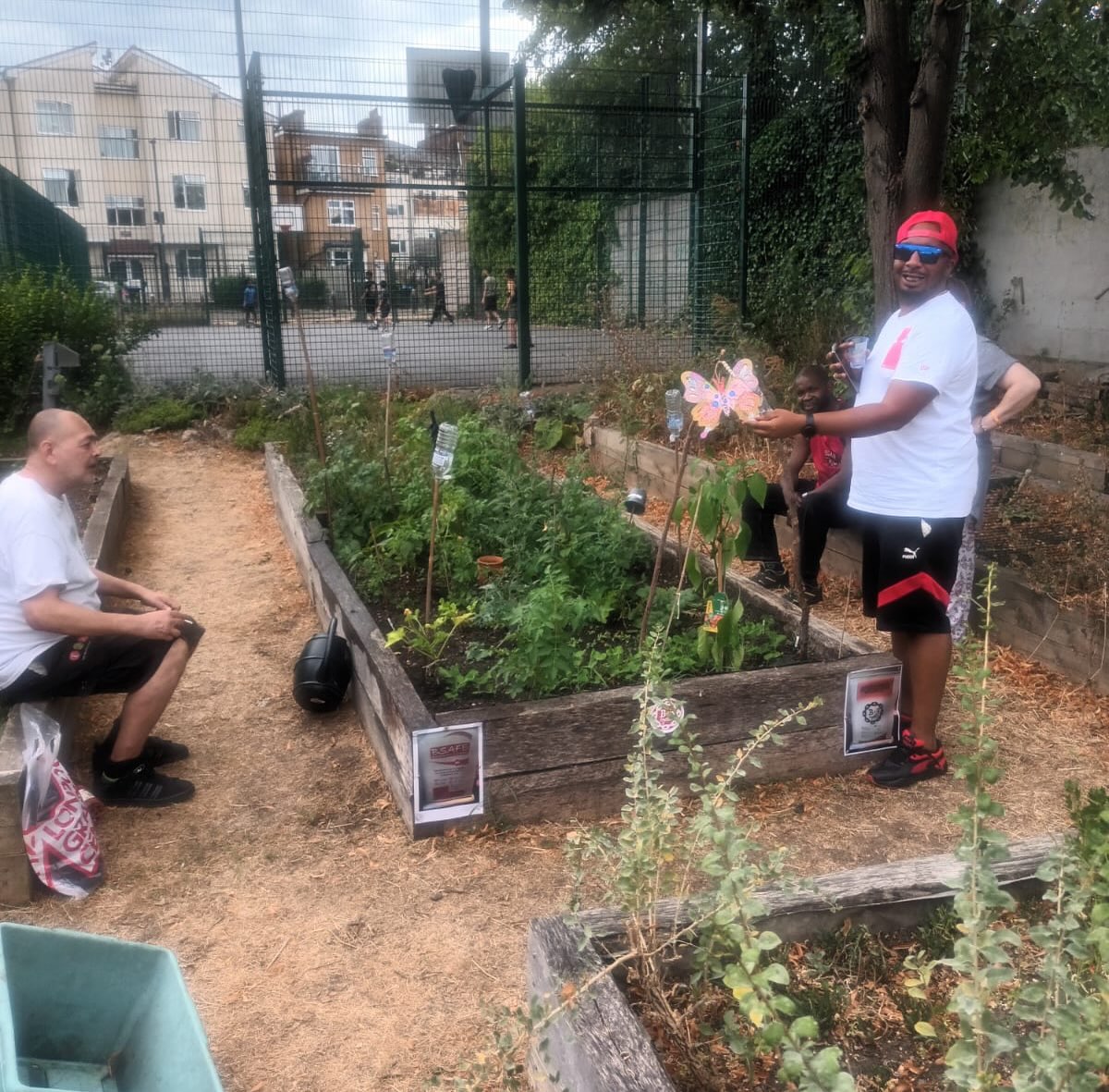 Another successful day at @harlesdentowngarden