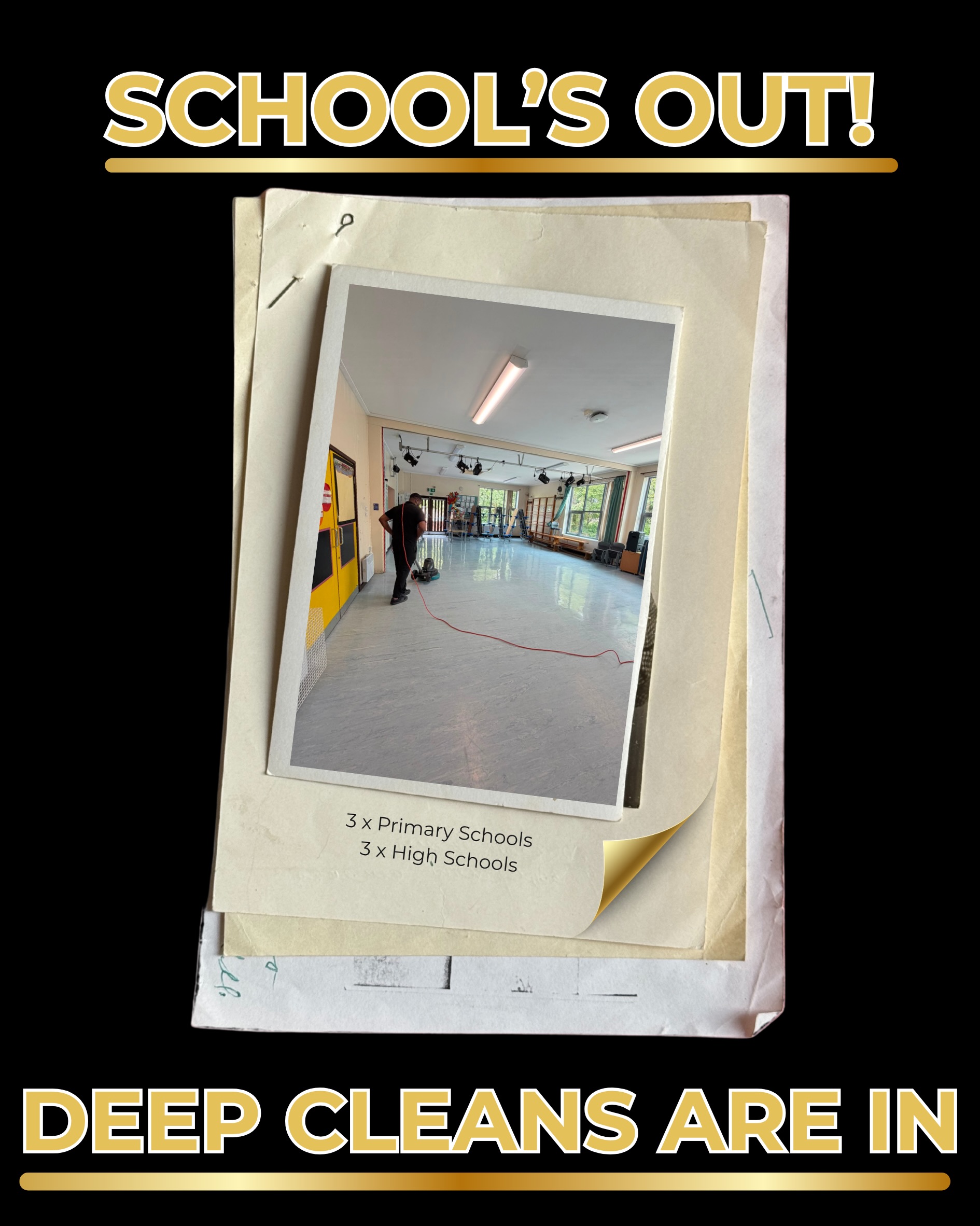 The school holidays can only mean one thing… 🧼✨
School Deep Clean Season has officially begun!
This summer, we’re proud to have 3 primary schools and 3 high schools booked in for specialist deep cleans, all while continuing to deliver our regular commercial/ domestic contracts and remaining available for emergency call-outs.
From classrooms and corridors to toilets, staff rooms and communal areas, our team is working hard to ensure every school is clean, hygienic and ready to welcome staff and pupils back for the new term.
A huge thank you to our incredible team for their hard work, dedication and flexibility during one of our busiest times of the year. 👏
📞 Looking for a reliable commercial cleaning company? Get in touch to discuss your cleaning requirements.
#SchoolDeepClean #CommercialCleaning #SchoolCleaning #DeepCleaning #NorthWalesBusiness FlintshireBusiness CommercialCleaners ProfessionalCleaning BackToSchool CleaningExperts