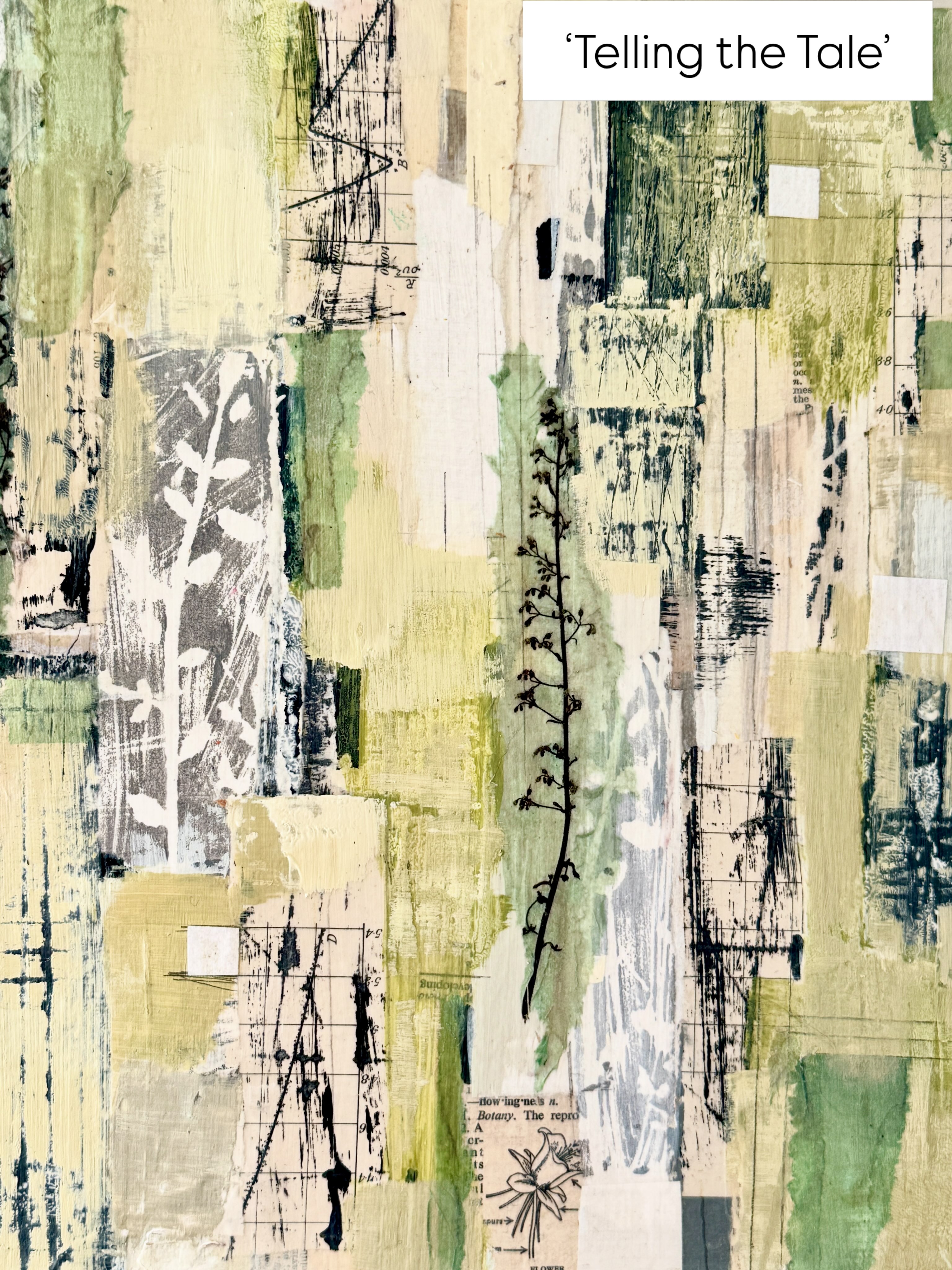Sometimes the missing piece isn’t more paint… it’s more time.
I love how some paintings refuse to tell you what they need. This one waited patiently for several years until I realised it didn’t need dramatic changes—just quieter ones. Softer greens, muted greys and a few delicate seed heads were enough to bring it back to life.
I wanted the palette to feel restorative—like that moment after rain when everything seems fresher and the landscape settles into itself.
I’m looking forward to showing this layered painting and lots of other nature and landscape pieces along with @jackie.cheetham at @northantsrutlandos so follow along or better still sign up to my newsletter as we are sure to be talking about this more now we are nearly into August.
Send me a D.M if you want me to add you or if you would like to see ‘Telling the Tale’ on your wall. £295 inc. free uk p&p