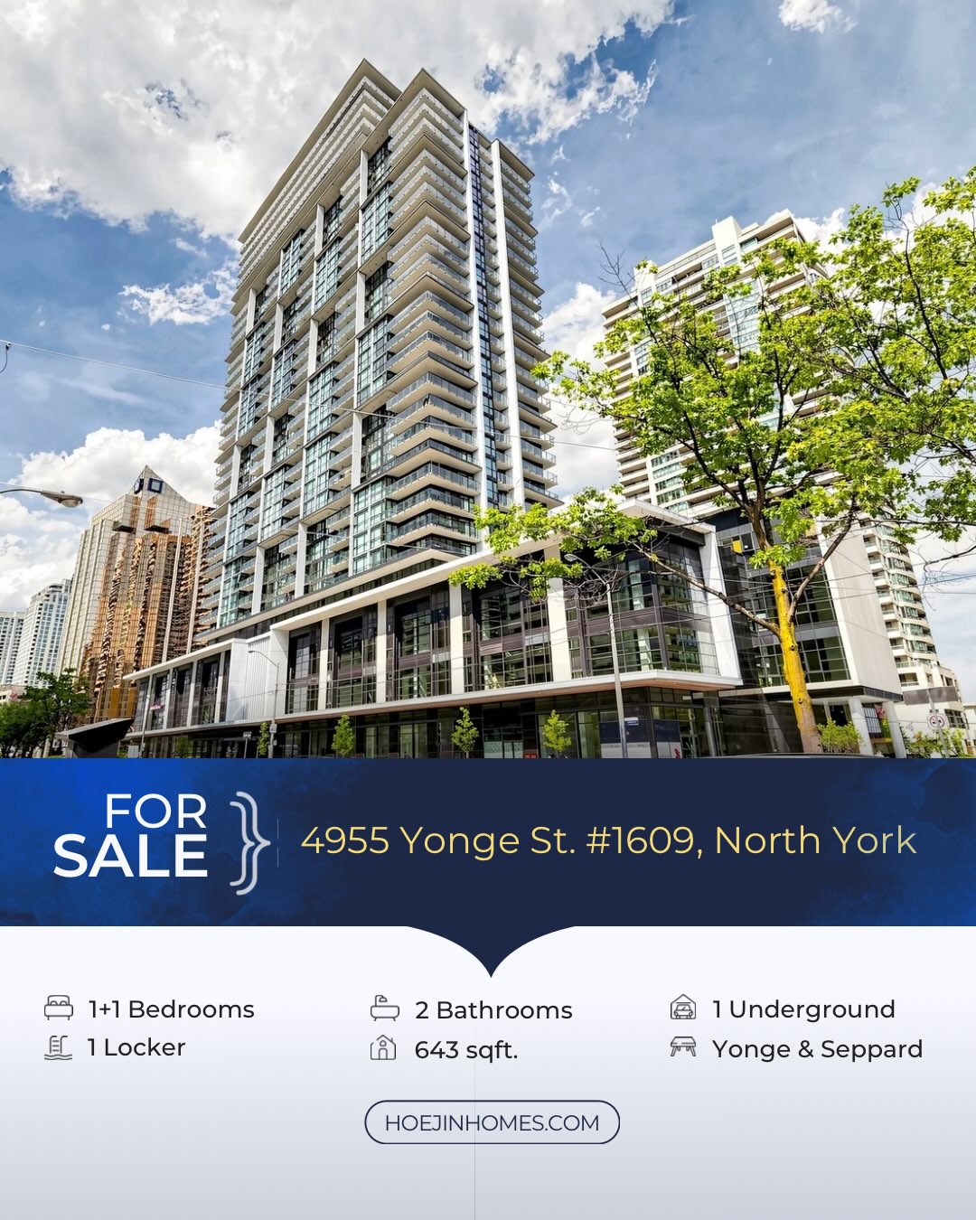 🏙️ Calling All Investors & End Users – An Exceptional Opportunity Awaits at Pearl Place | Yonge & Sheppard
Looking for a condo in one of North York’s most sought-after neighbourhoods? This luxury suite at Pearl Place checks all the boxes for investors and future homeowners alike.
✨ Property Highlights
• 1+1 bedroom suite
• 2 full bathrooms
• 1 parking space + 1 locker
• 16th floor with stunning city views
• Bright, open-concept layout
• 9-ft ceilings & floor-to-ceiling windows
• Modern kitchen with quartz countertops & stainless steel appliances
📍 Prime Location
• Steps to Yonge–Sheppard Subway Station
• Easy access to Highways 401 & 404
• Minutes to North York Centre
• Close to shopping, grocery stores, restaurants, parks, schools & everyday amenities
🏢 Hotel-Inspired Amenities
• Indoor pool
• Whirlpool & sauna
• Fitness centre
• Party room & theatre
• Guest suite
• 24-hour concierge
💡 Why Investors Should Take Notice
• Highly desirable Yonge & Sheppard location
• Strong rental demand from professionals
• Rare suite with both parking and locker
• Functional 1+1 layout with 2 full bathrooms
• Excellent long-term investment potential
Whether you‘re expanding your investment portfolio, purchasing your first property, or looking to downsize without compromising on lifestyle, this is an opportunity worth exploring.
📩 DM me for more information or to book your private showing.
#YongeAndSheppard #NorthYorkCondo #TorontoRealEstate #CondoForSale #InvestmentProperty
Helping people find homes that support fulfilling lives.
Hoejin Wang | Hoejin Homes
RE/MAX All-Stars Realty Inc.
Stouffville & York Region REALTOR®
📱 | DM Hoejin
📞 | 416.892.3511
📧 | hoejinhomes@gmail.com
💻 | hoejinhomes.com