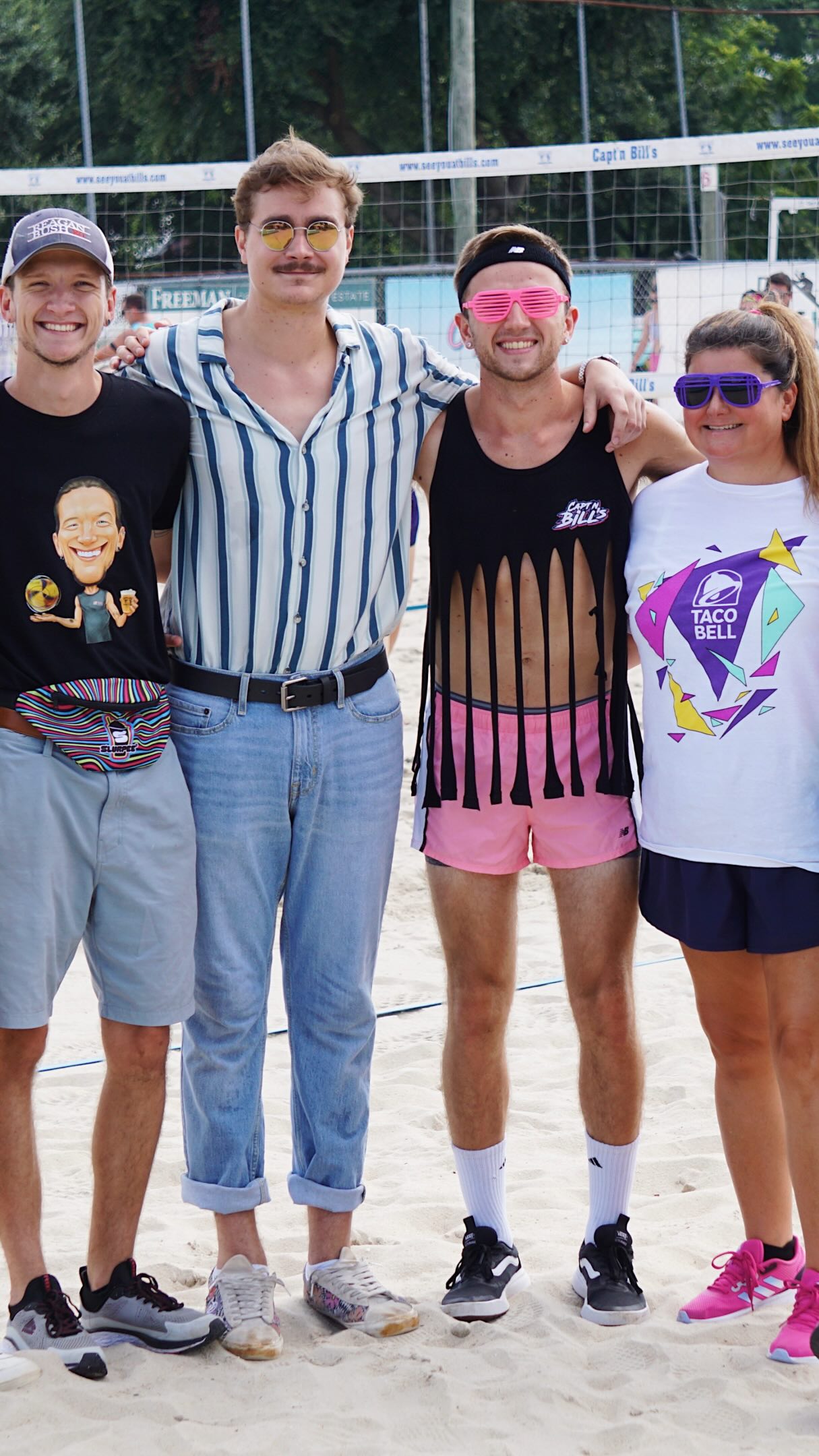 Your dream come TRUE...!
80’s Clash-O-Mania 🤝🏼 THIS Saturday, August 1st
⚡️ 4’s Co-ed $80 / Team
⚡️ Cash prizes from Michael Long Roofing
⚡️ Free Celcius to keep you going
⚡️ Voting + prizes for best dressed team & individual
Grab your squad AND your headband!
We’ll See You At Bills 🏐
#beachvolleyball #captnbills #volleyballplayer #ilmevents #80sevent