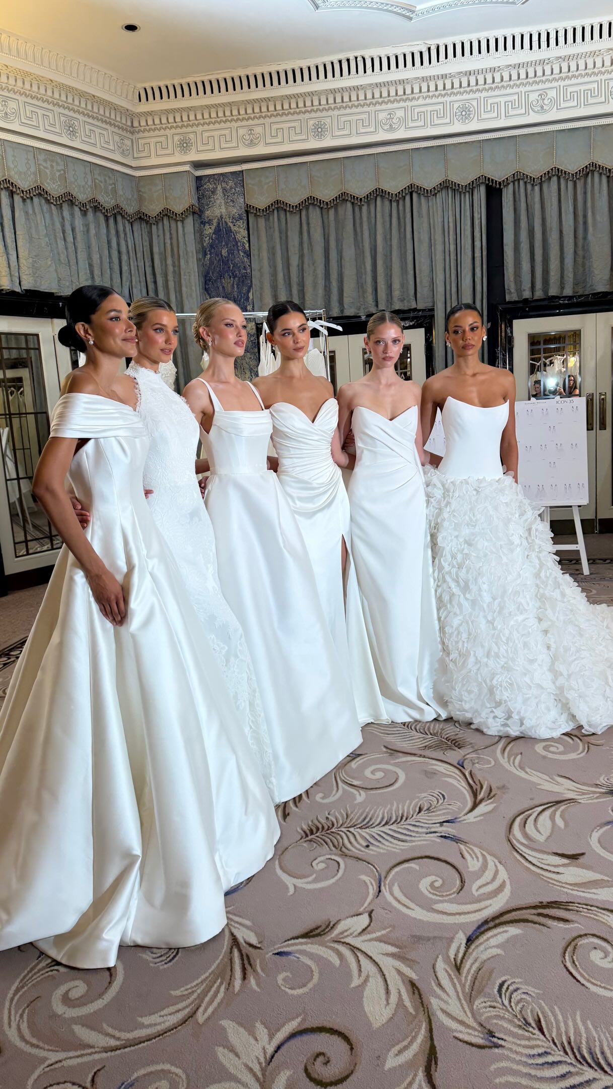 Behind the lens at the launch of the Suzanne Neville Icon 35 Collection at The Dorchester, London…as these stunning new designs took centre stage.
Coming soon… Which gown has already caught your eye? We’d love to know which one you’d choose to try on. ✨
#SuzanneNeville #Icon35Collection #LuxuryBridal #ComingSoon #BridalStyle