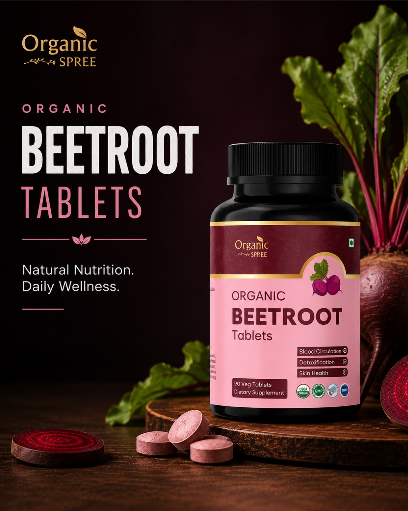 Beetroot, but make it your daily wellness ritual. ❤️🌿
Organic Spree Beetroot Tablets for natural nutrition and everyday wellness.
#organicspree #beetroot #beetroottablets #beetrootbenefits #naturalwellness
(Organic Spree Beetroot, beetroot tablets, beetroot benefits, natural nutrition, daily wellness, herbal supplements, plant-based wellness, healthy lifestyle, beetroot wellness, natural health)