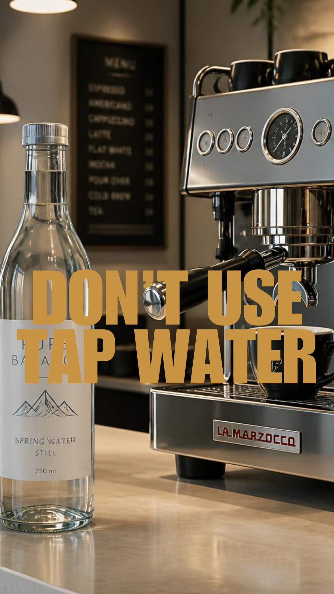 FATAL ERROR, ep 03 - DON’T USE TAP WATER
Mettre de l’eau du robinet dans le réservoir de ta machine c’est LE truc à ne pas faire.
Ton café est influencé par l’eau que tu utilises. Si elle contient du chlore, ton café en aura aussi.
Essaie d’utiliser toujours la même eau pour avoir une base solide.
#onecupatadiviso
#coffeeaddict #brewing #coffee