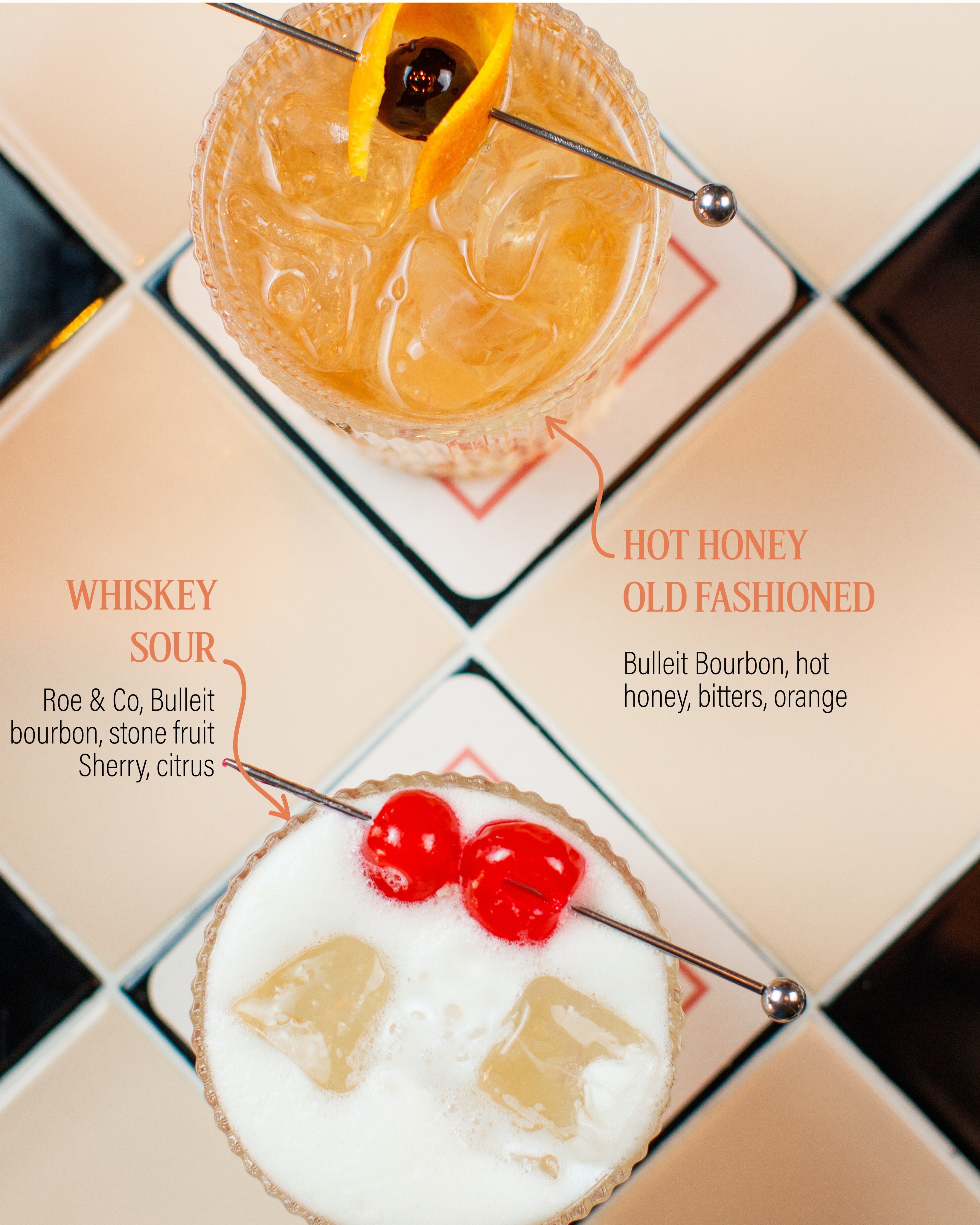 What’s better than a glass ? Two 😉🥃
Whether you’re in the mood for a spicy kick with our Hot Honey Old Fashioned or a fresh Whiskey Sour, we’ve got your table waiting.
📍 Tavern Bar🕒 Open 7 days a week from 12pm till late!