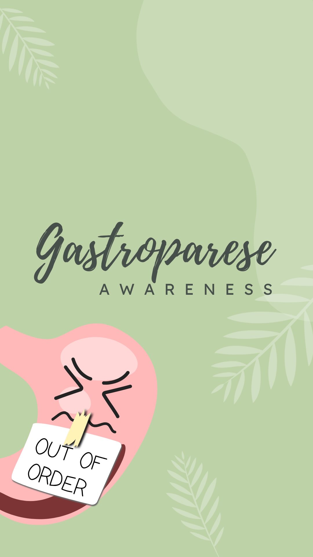 Augustus is gastroparese awareness maand💚