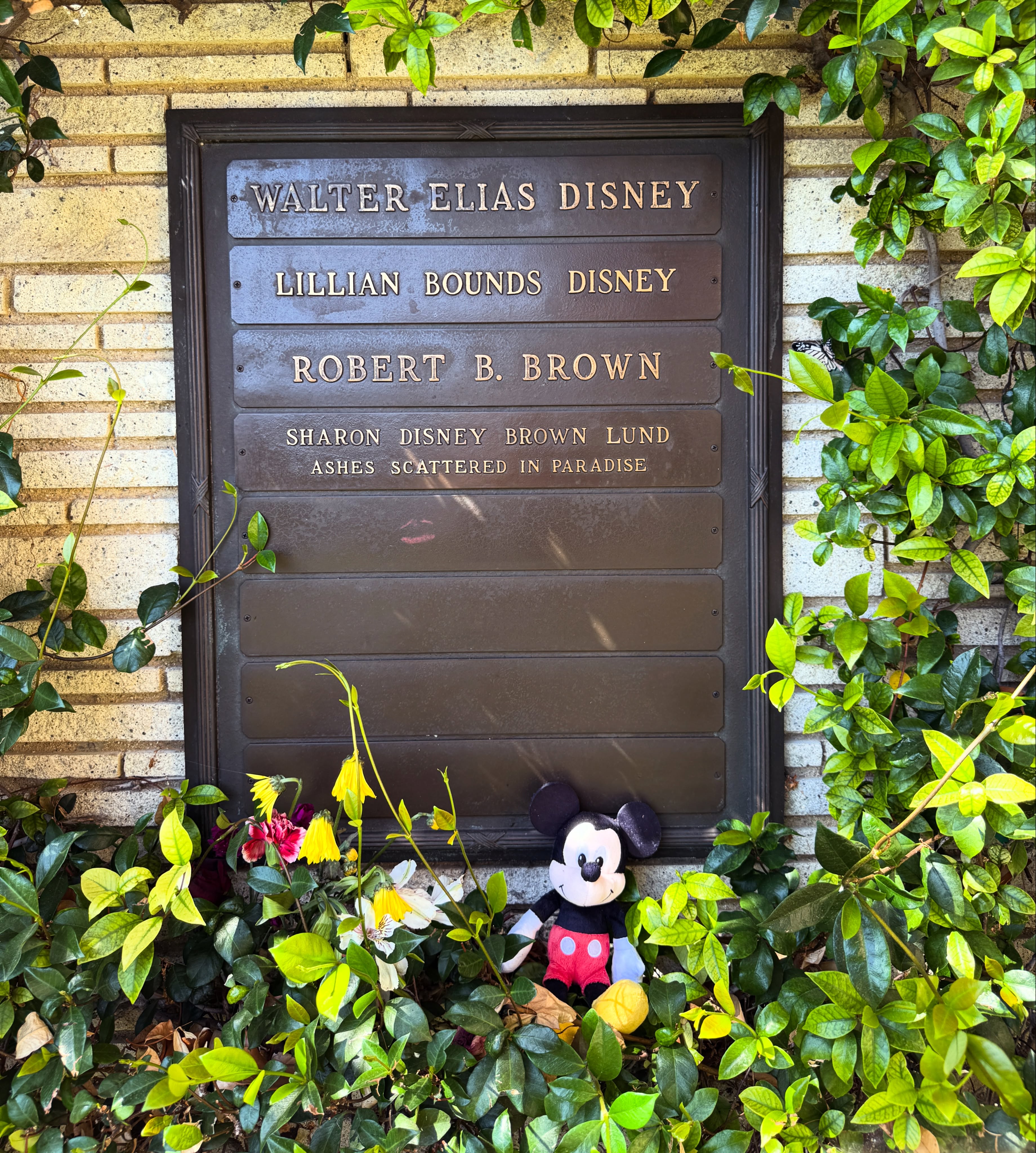 Mickey visiting Walt.
.
.
#disney #mickeymouse #grave #cemetery